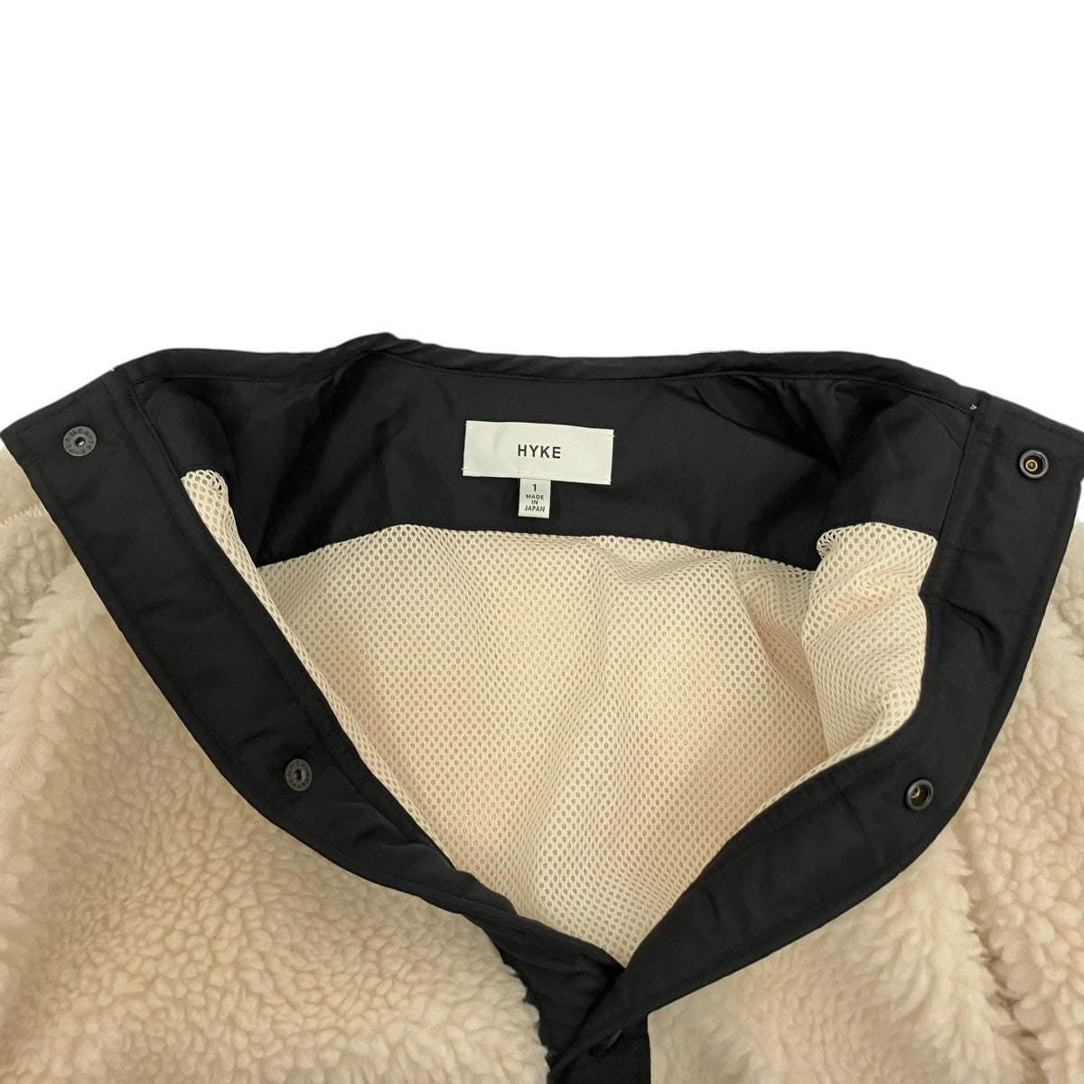 HYKE FAUX SHEARLING JACKET 212-17176 古着・中古-5枚目のアイテム画像