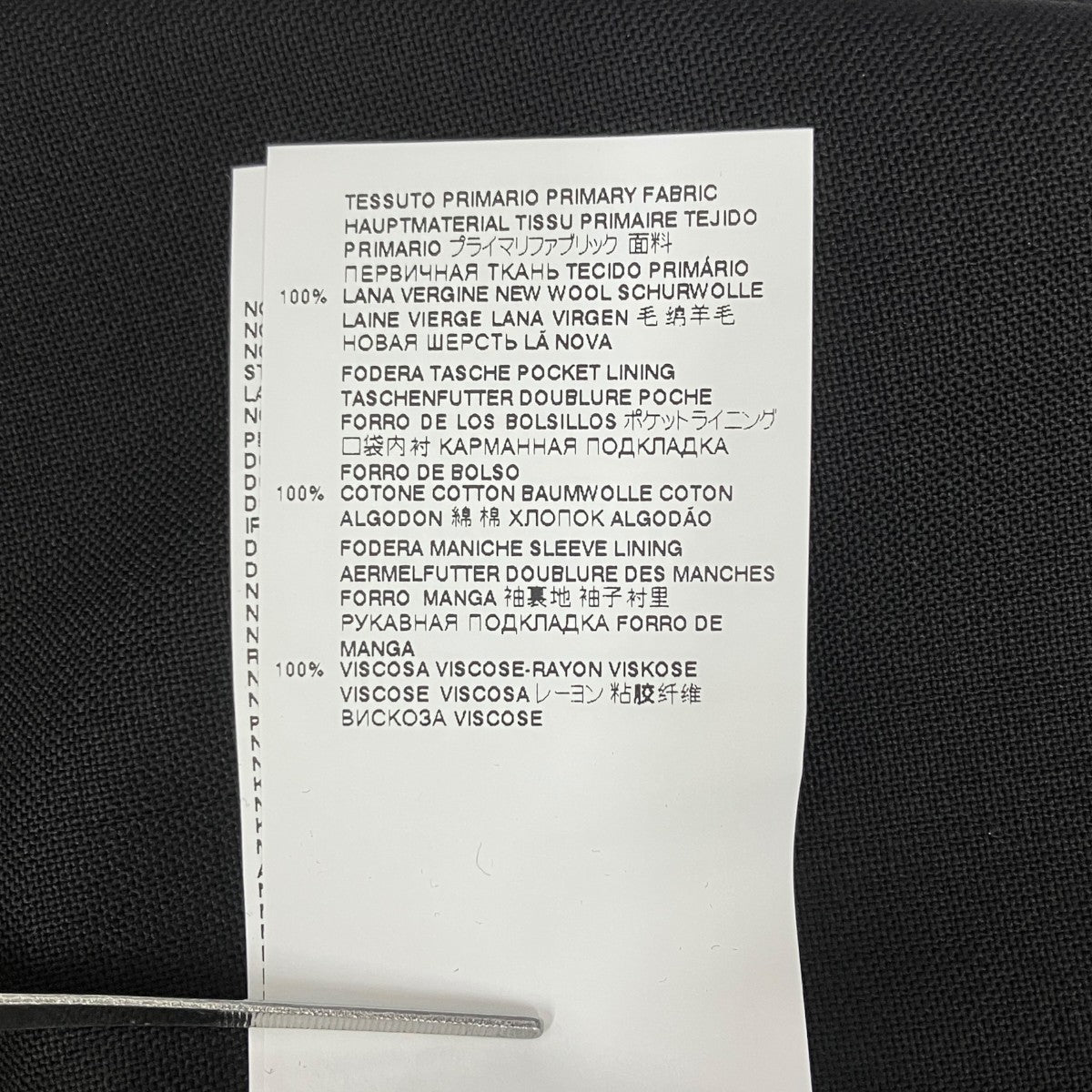 Maison Margiela ノーカラージャケットS50BN0447 古着・中古-7枚目のアイテム画像