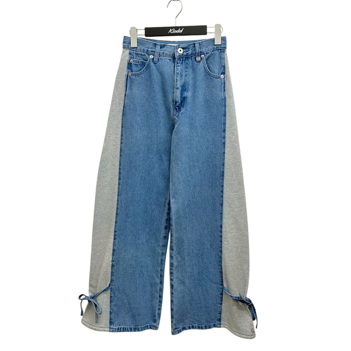 SIDE SWITCH 2WAY RIBBON DENIM PANTSデニムパンツ0125108930750