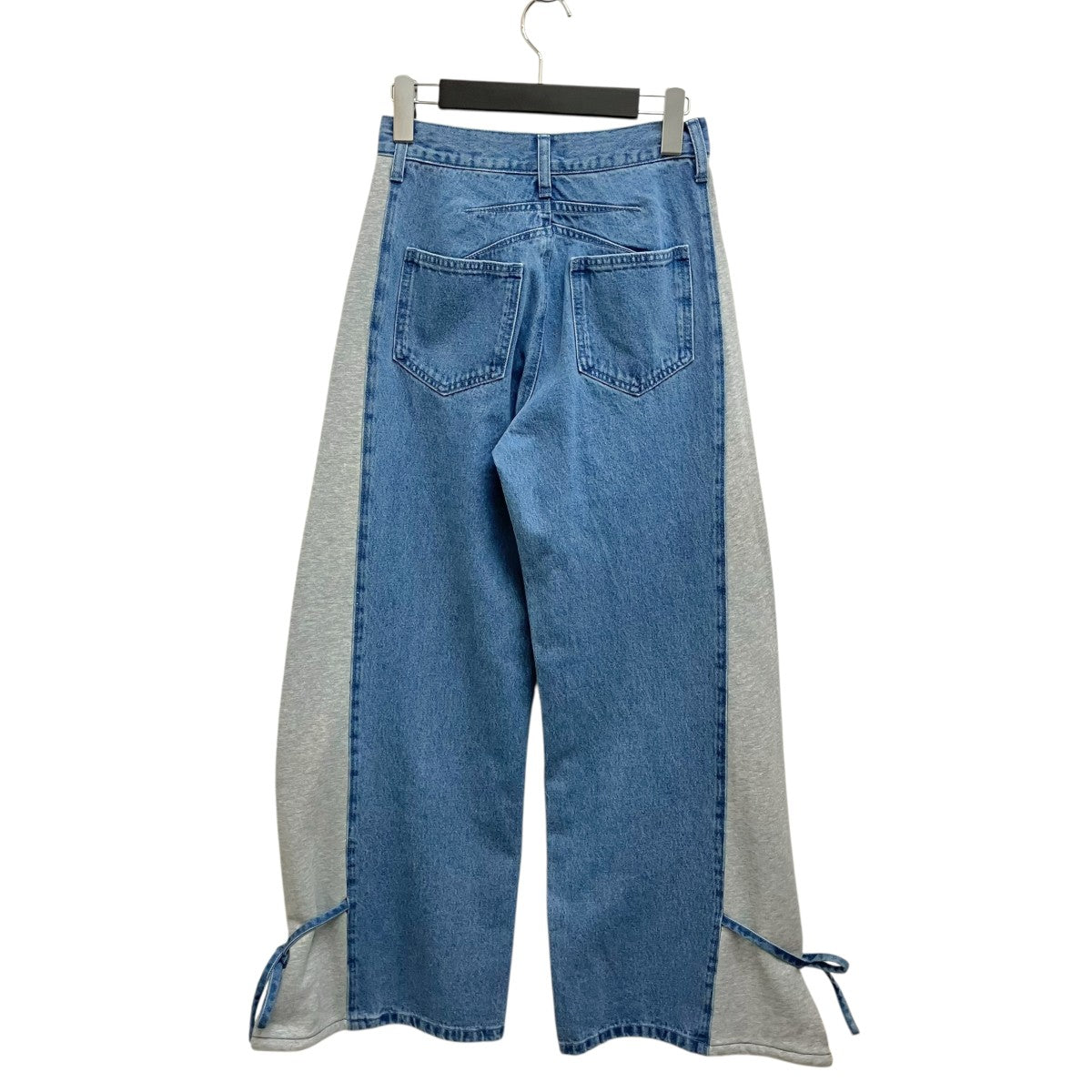 SIDE SWITCH 2WAY RIBBON DENIM PANTSデニムパンツ0125108930750