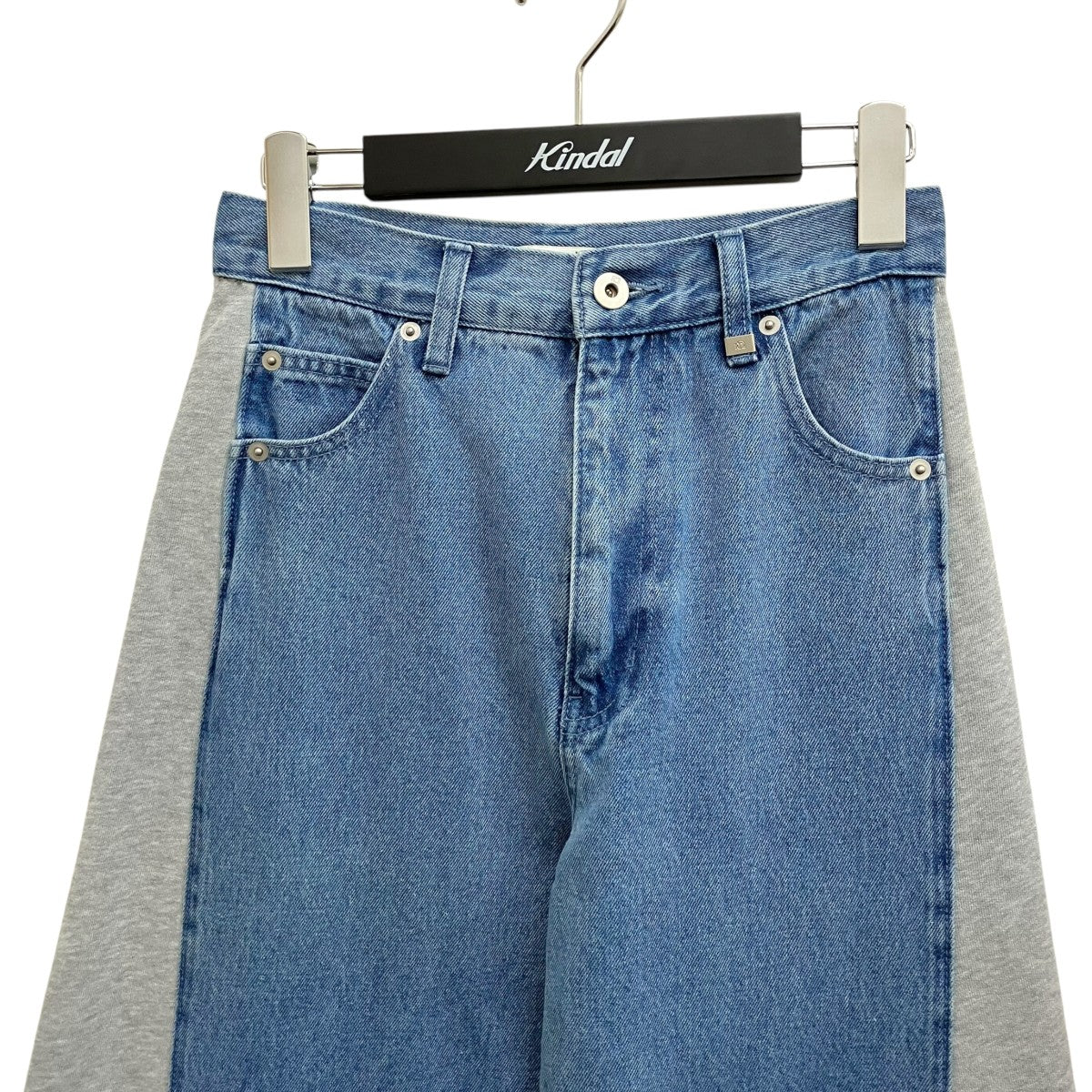 SIDE SWITCH 2WAY RIBBON DENIM PANTSデニムパンツ0125108930750