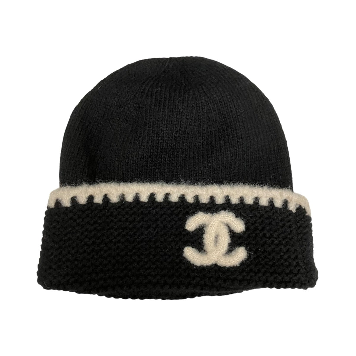 CHANEL ココマークカシミアニットキャップ AA9203 B13196 古着・中古-1枚目のアイテム画像