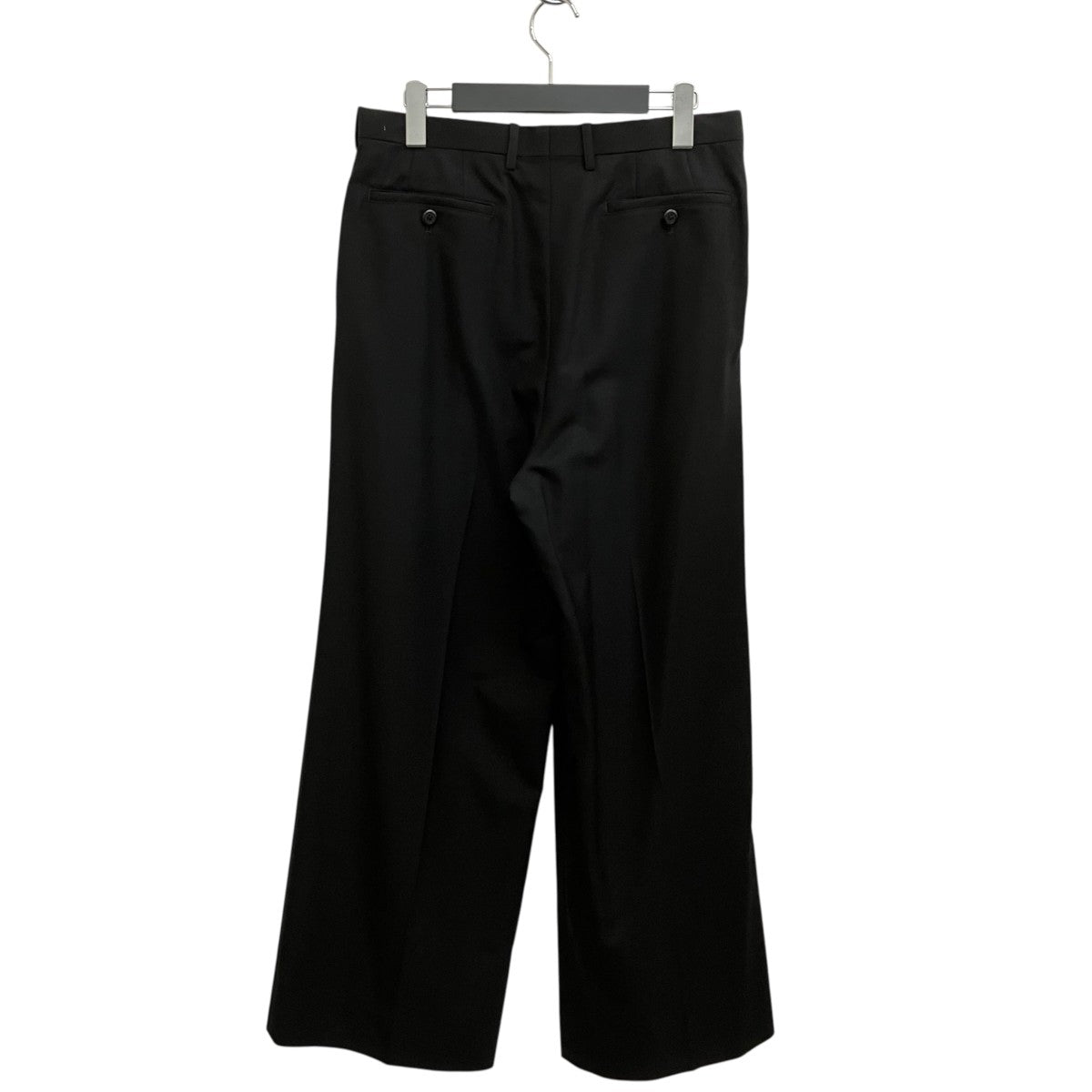 WOOL GABARDINE WIDE STRAIGHT SLACKSスラックス2126-557
