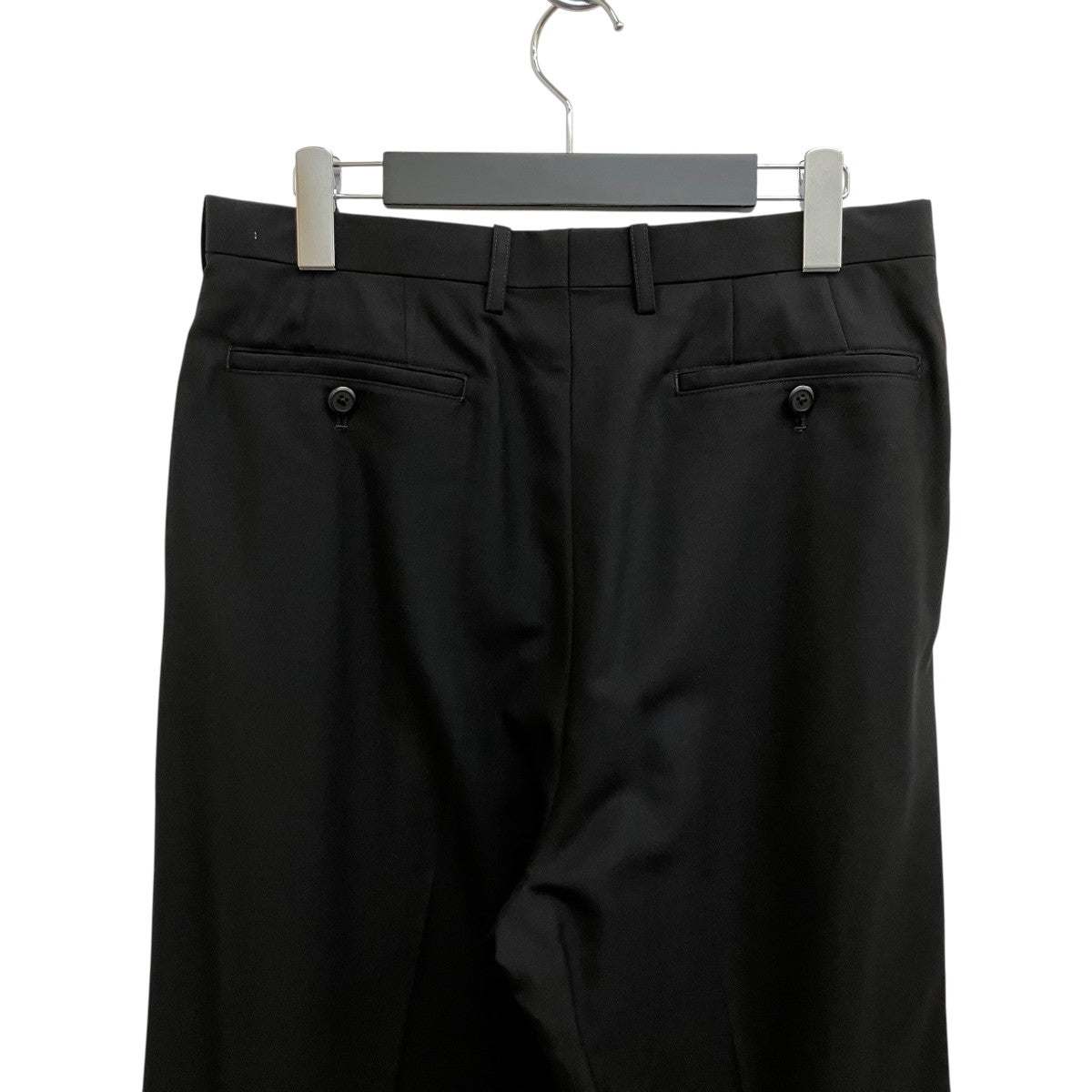 WOOL GABARDINE WIDE STRAIGHT SLACKSスラックス2126-557