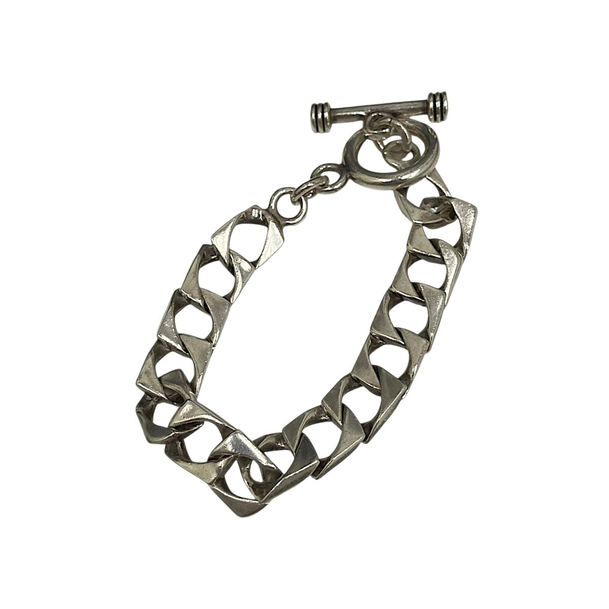TAXCO VINTAGE sterling silver square link braceletブレスレット 古着・中古-1枚目のアイテム画像