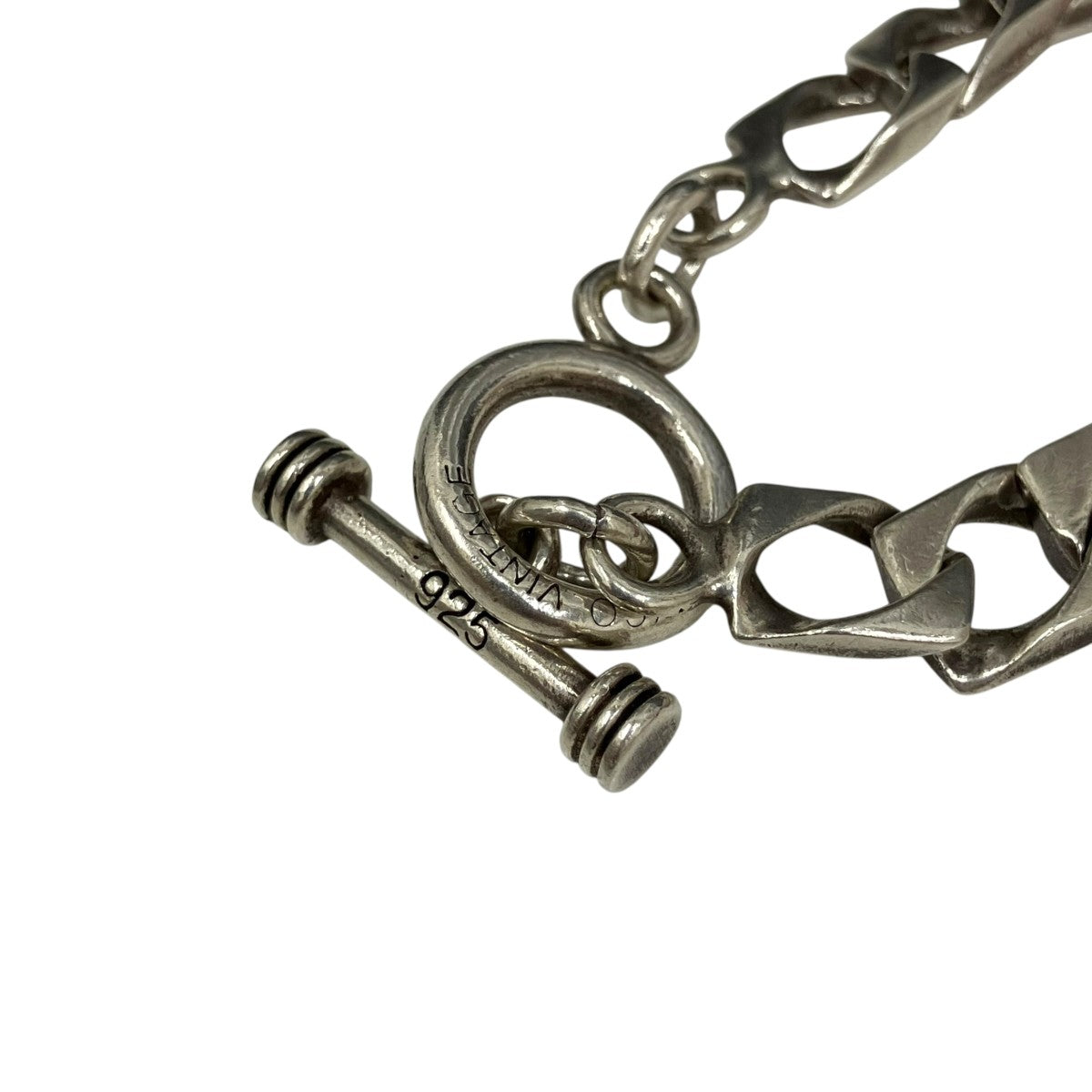 TAXCO VINTAGE sterling silver square link braceletブレスレット 古着・中古-3枚目のアイテム画像