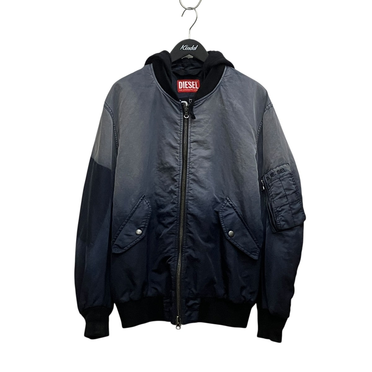 DIESEL J-COMMON ジップアップジャケット 0DNAR 古着・中古-1枚目のアイテム画像