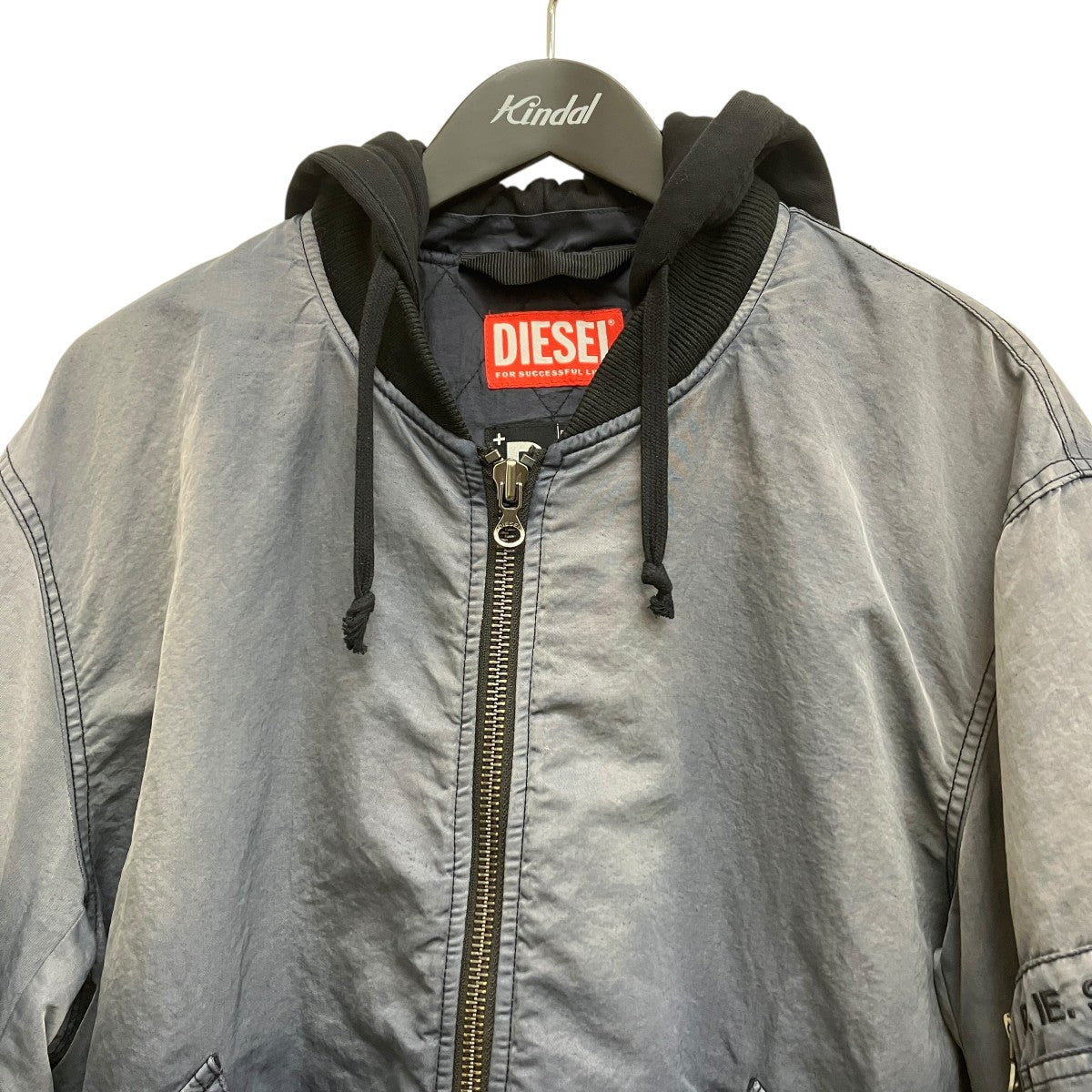 DIESEL J-COMMON ジップアップジャケット 0DNAR 古着・中古-4枚目のアイテム画像
