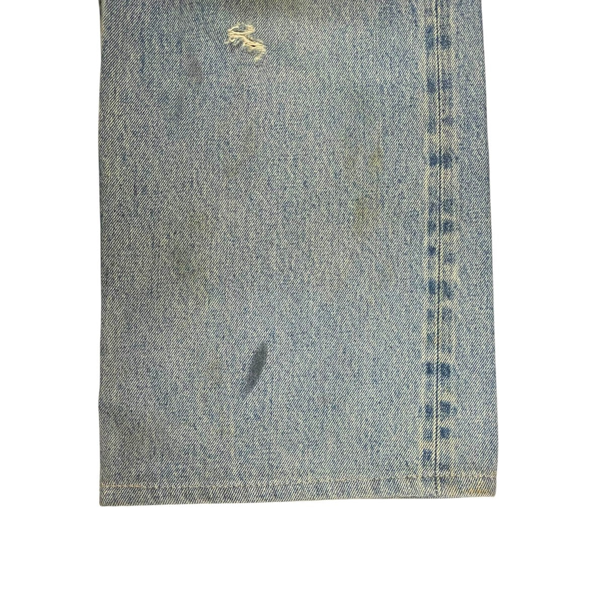 22AW”Straight” Hard damage ＆ Repair Vintage Denim Pantsデニムパンツ22AW D-5