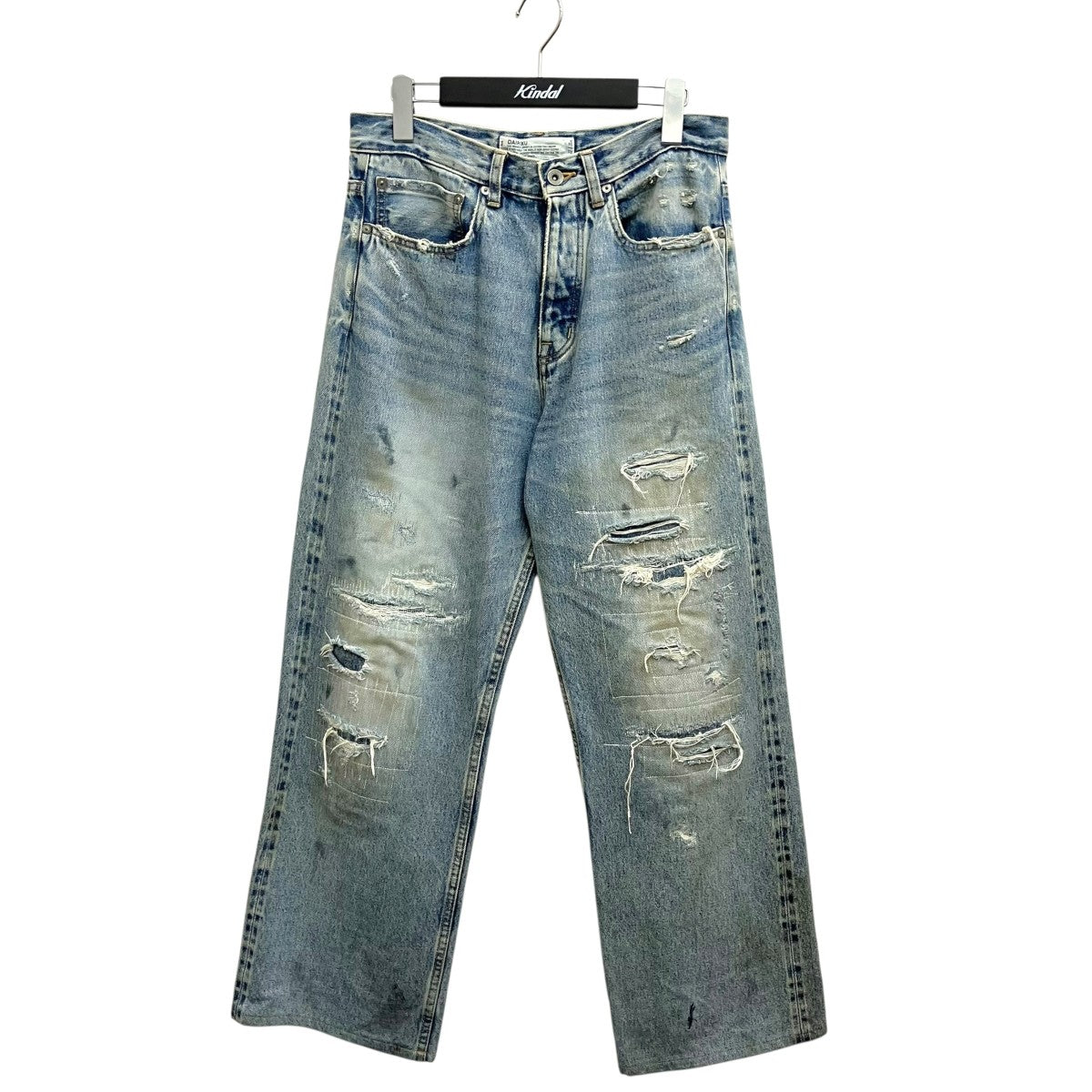 Repair Straight Denim Pantsデニムパンツ21AW D-5