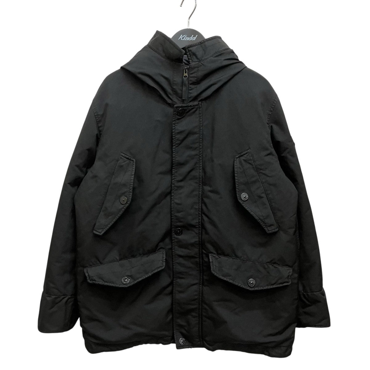 STONE ISLAND Ghost David-TC Parka BlackダウンジャケットK2S154100108 古着・中古-1枚目のアイテム画像