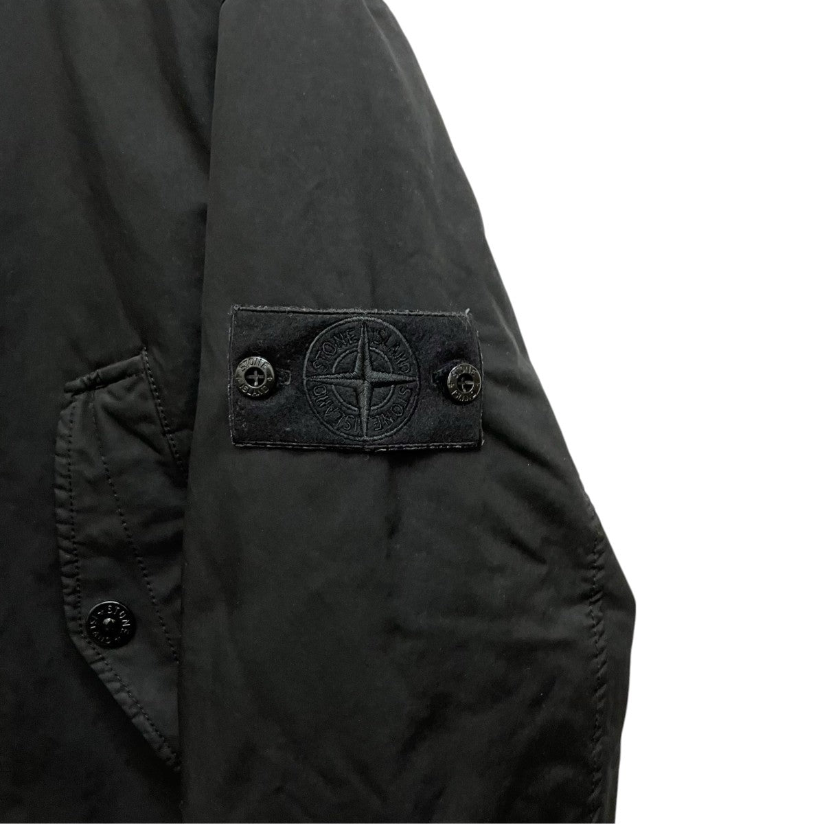 STONE ISLAND Ghost David-TC Parka BlackダウンジャケットK2S154100108 古着・中古-4枚目のアイテム画像