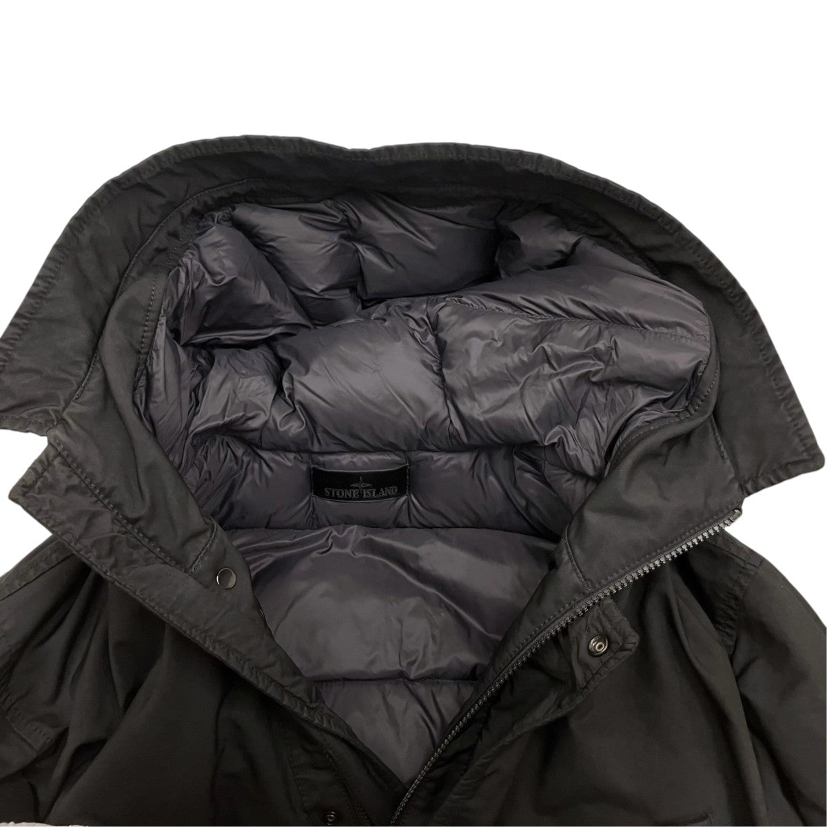 STONE ISLAND Ghost David-TC Parka BlackダウンジャケットK2S154100108 古着・中古-6枚目のアイテム画像