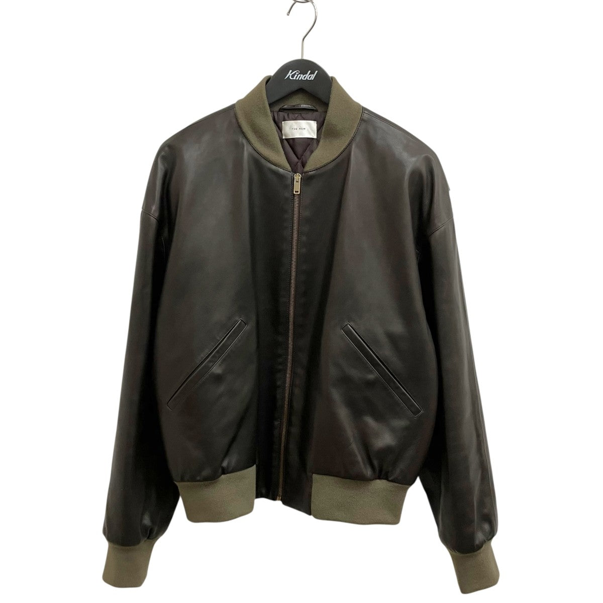 THE ROW Setsen Jacketレザーダウンジャケット1222 L644 古着・中古-1枚目のアイテム画像