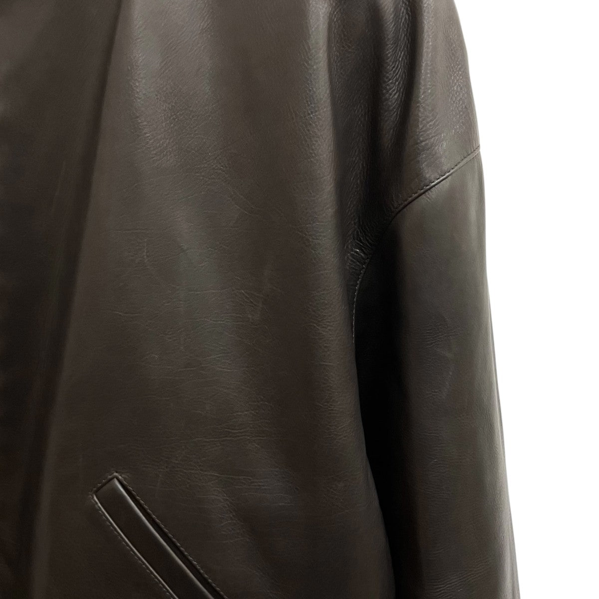 THE ROW Setsen Jacketレザーダウンジャケット1222 L644 古着・中古-5枚目のアイテム画像
