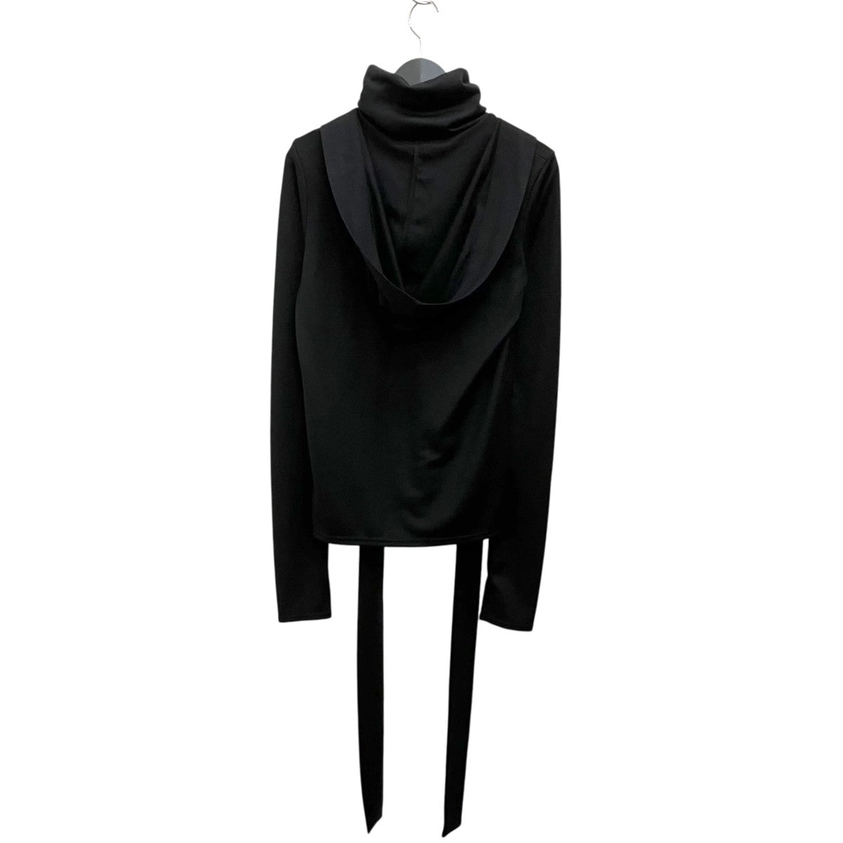 W  SINGLE JERSEY SCARF DETAIL HOODED T SHIRT長袖カットソーLW-T11-148
