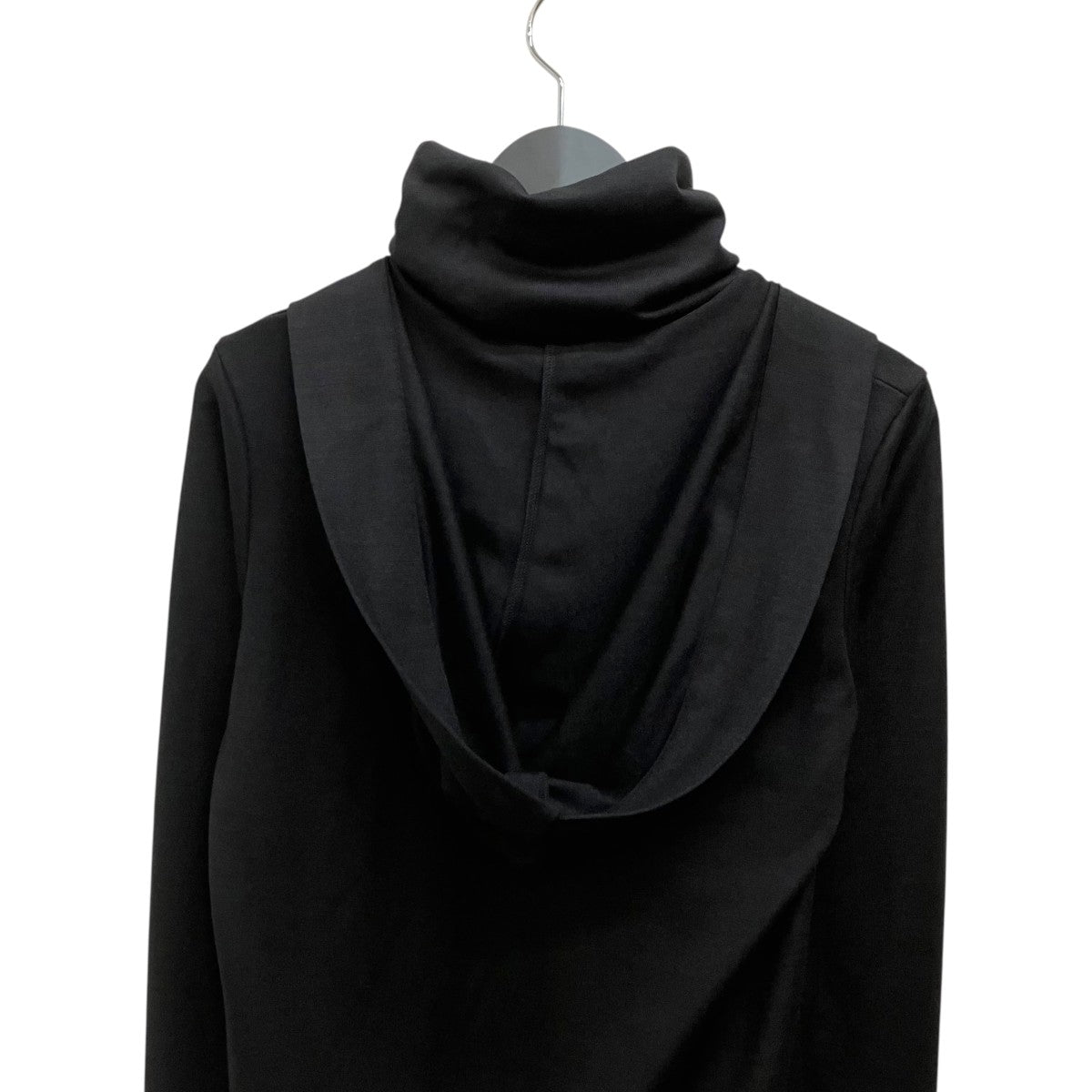 W  SINGLE JERSEY SCARF DETAIL HOODED T SHIRT長袖カットソーLW-T11-148
