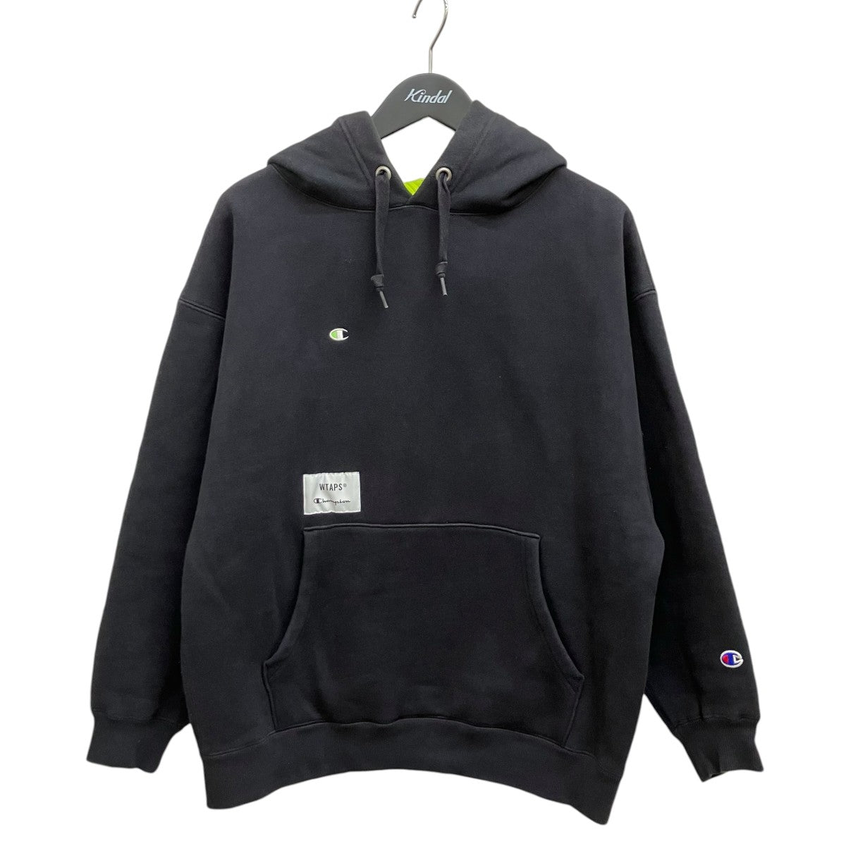 Champion×WTAPS Academy Hooded Sweatshirt C8-X107 古着・中古-1枚目のアイテム画像