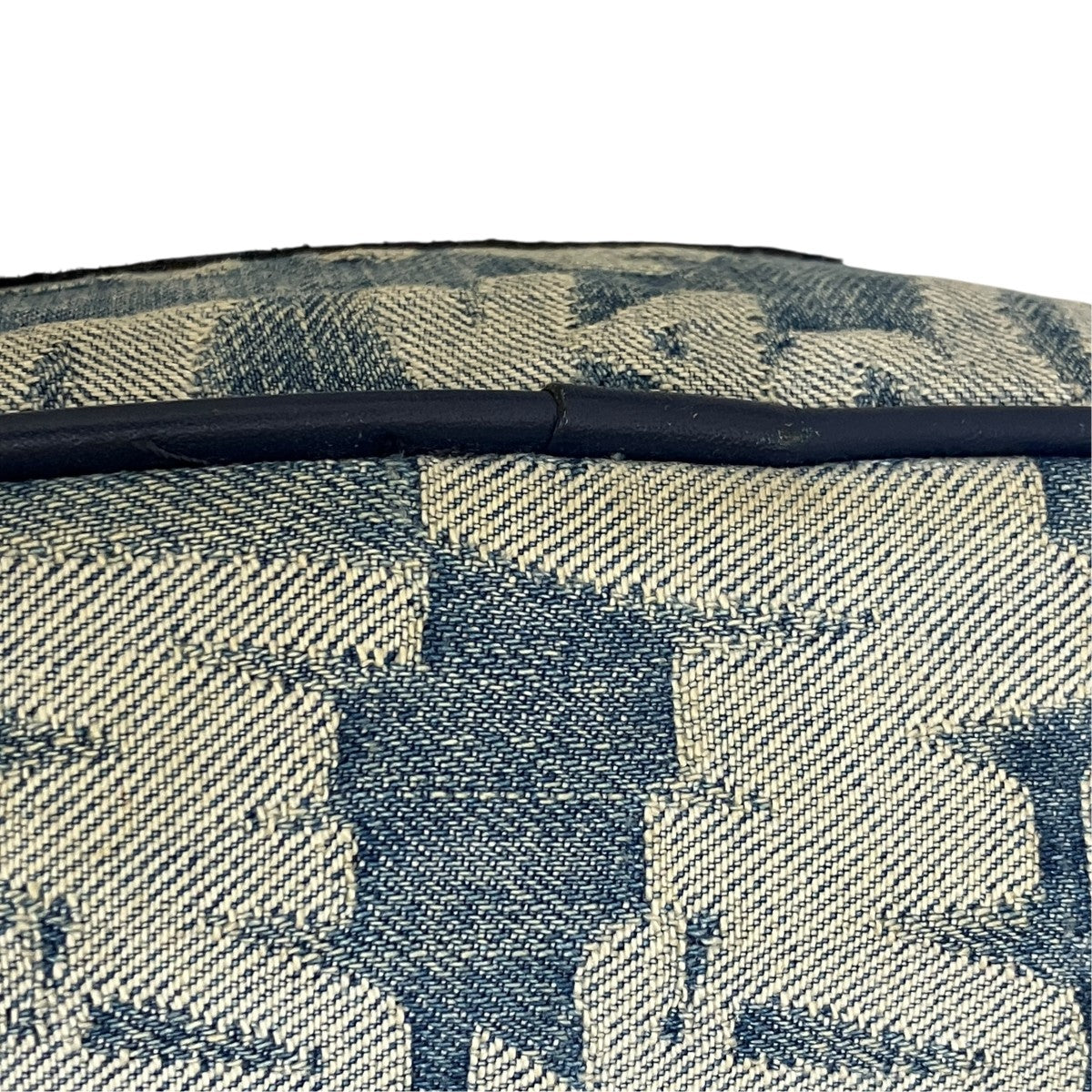 Fat Tip Jacquard Denim Waist Bag
