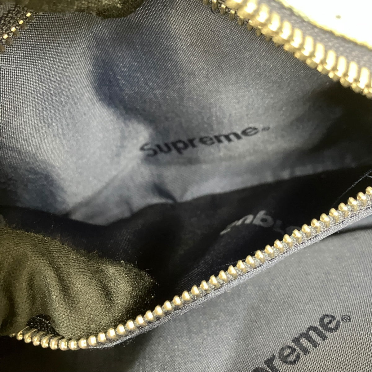 Fat Tip Jacquard Denim Waist Bag