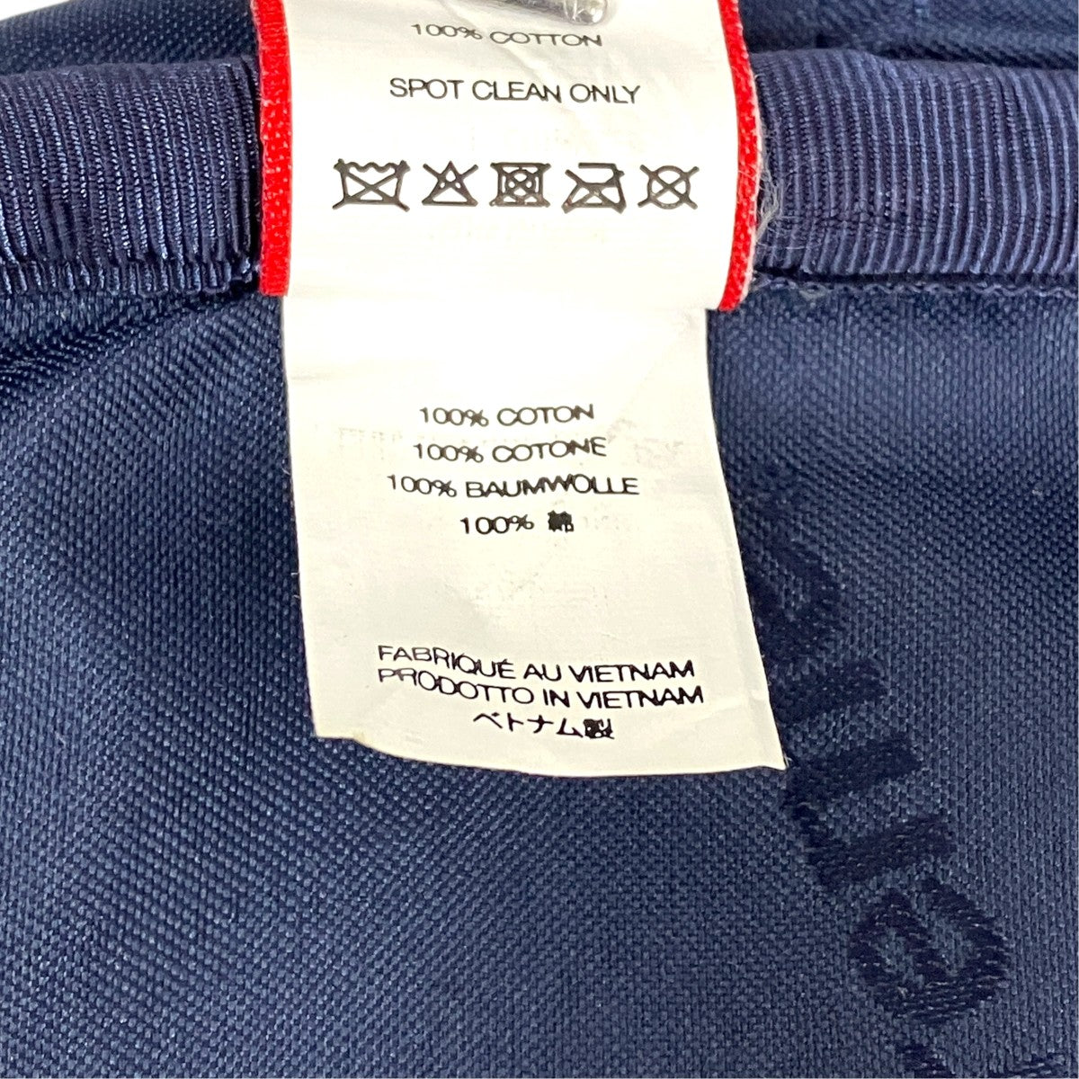 Fat Tip Jacquard Denim Waist Bag