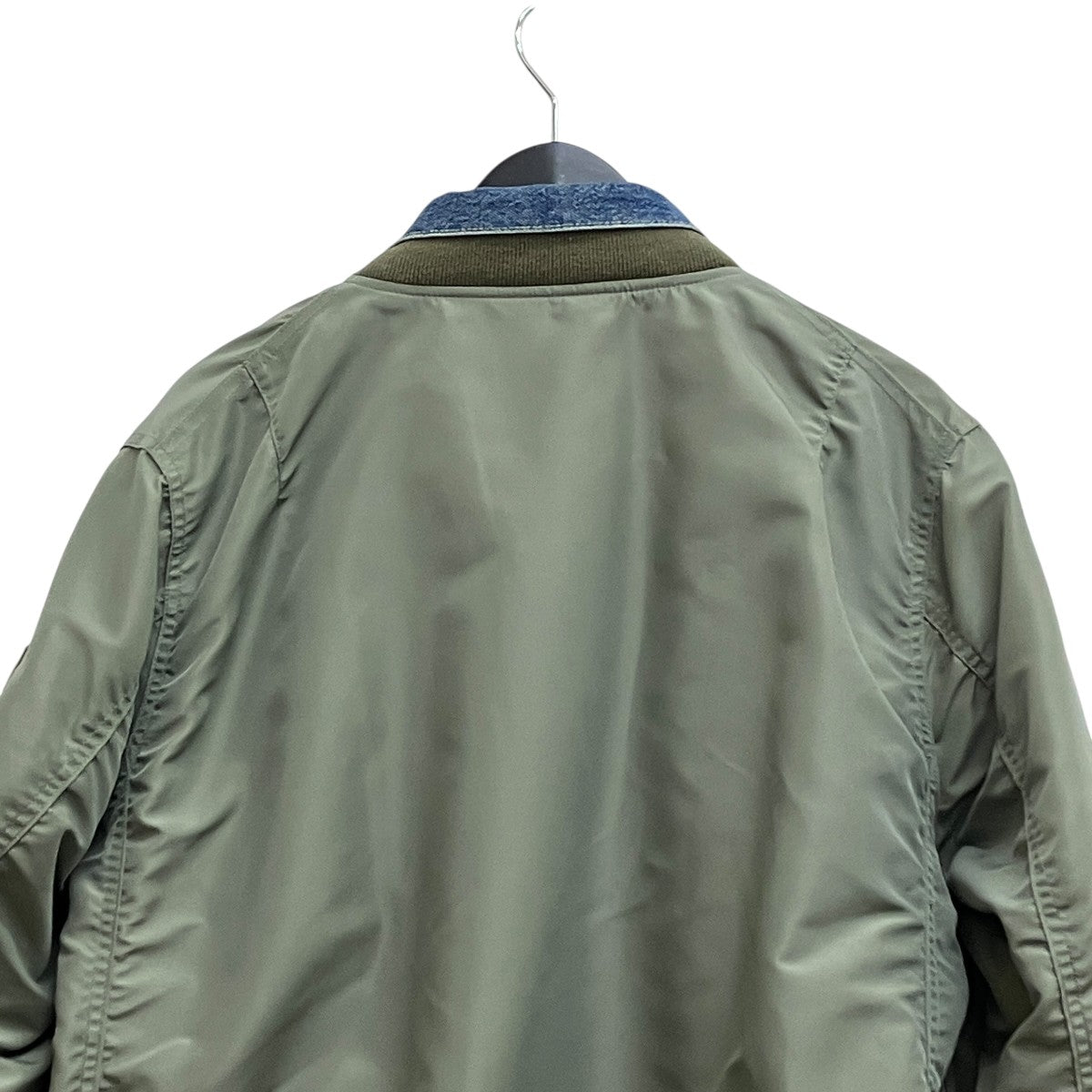 sacai×LEVI’S 25SS Denim x Nylon Twill Reversible Blouson PC9-0035K-0001 古着・中古-4枚目のアイテム画像