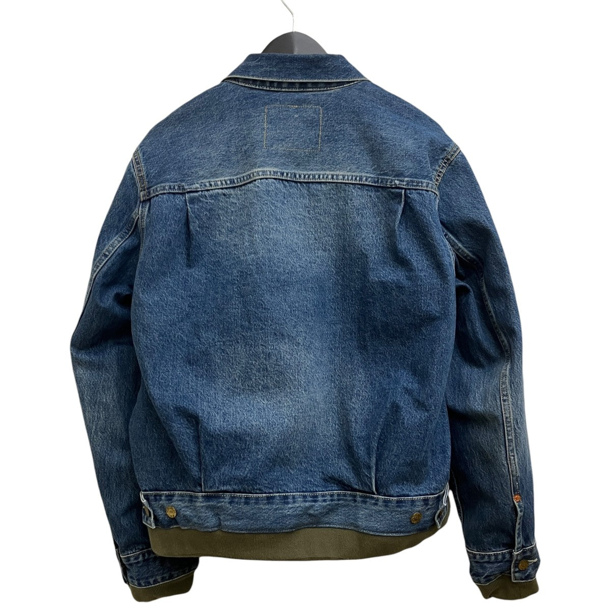 sacai×LEVI’S 25SS Denim x Nylon Twill Reversible Blouson PC9-0035K-0001 古着・中古-6枚目のアイテム画像