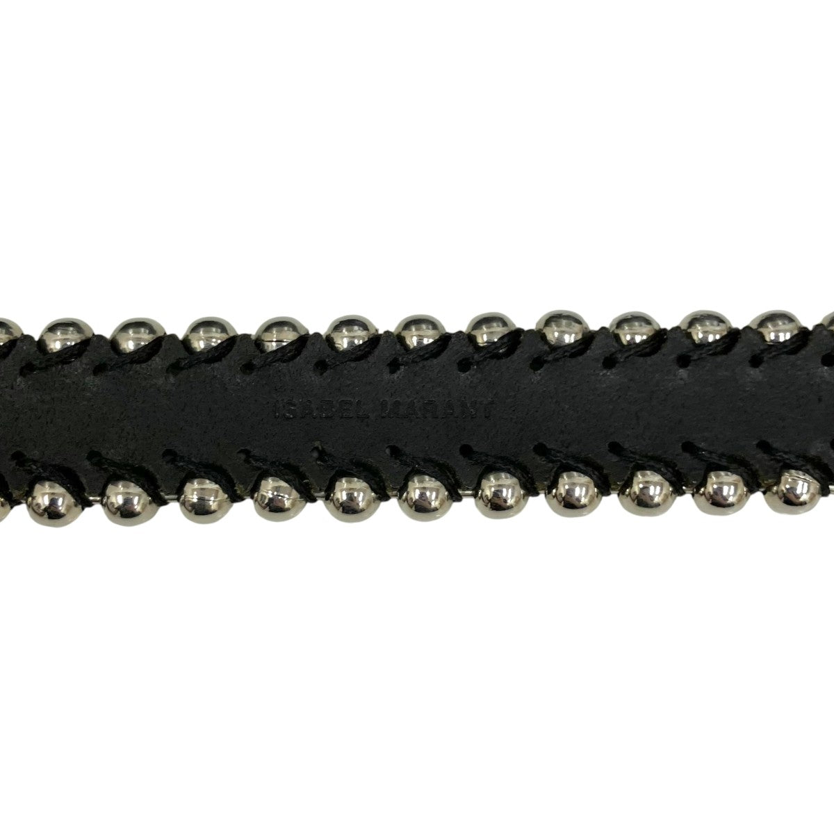 ISABEL MARANT Zap studed leather beltベルト 古着・中古-4枚目のアイテム画像