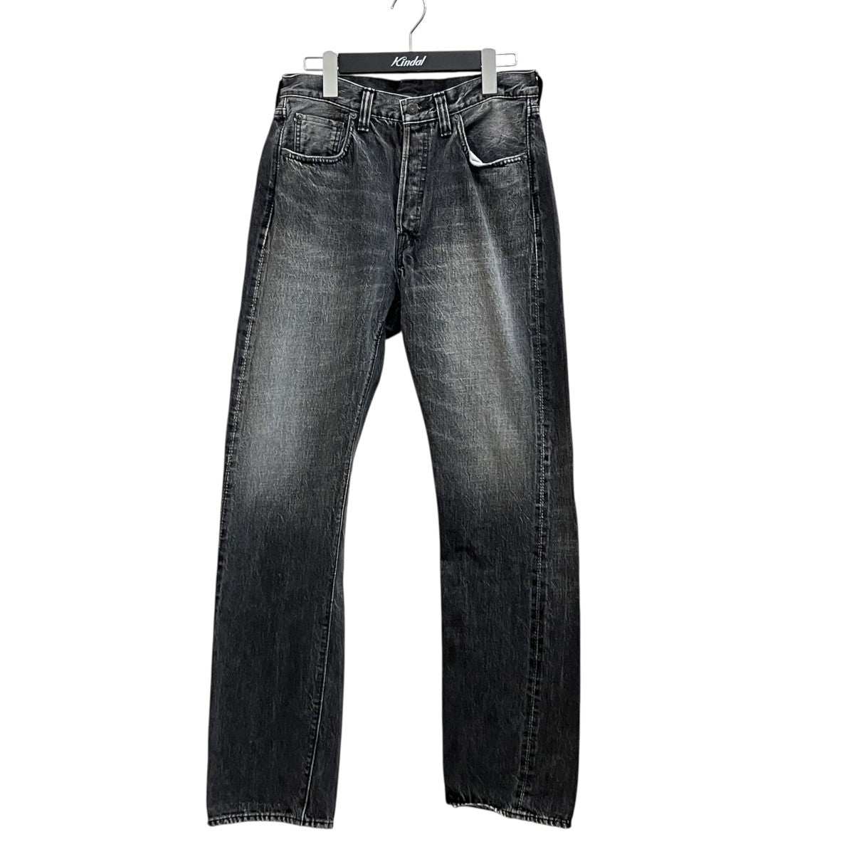 Straight Black Selvedge Denim 1101BK