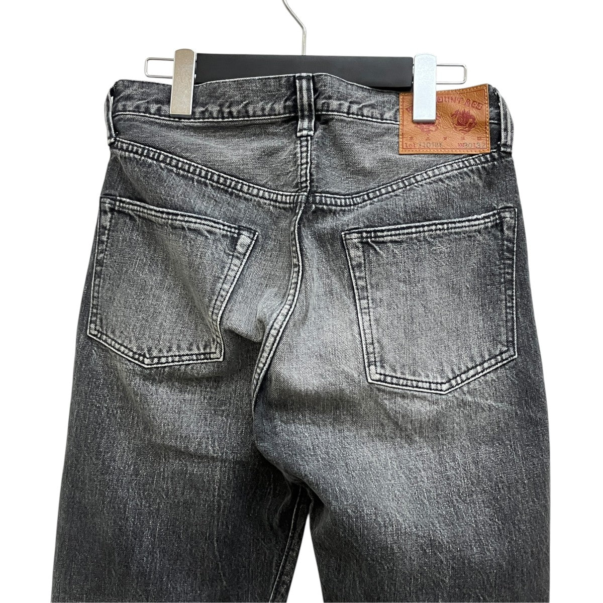 Straight Black Selvedge Denim 1101BK