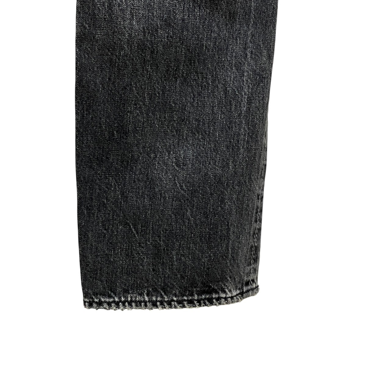 Straight Black Selvedge Denim 1101BK