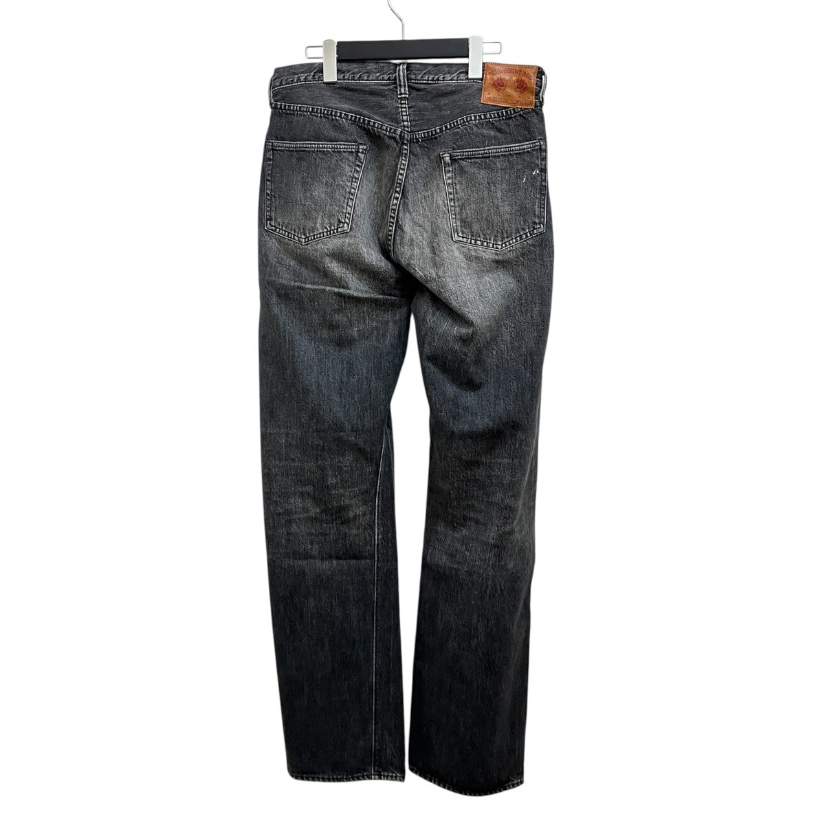 Wide Black Selvedge Denim 0105BK
