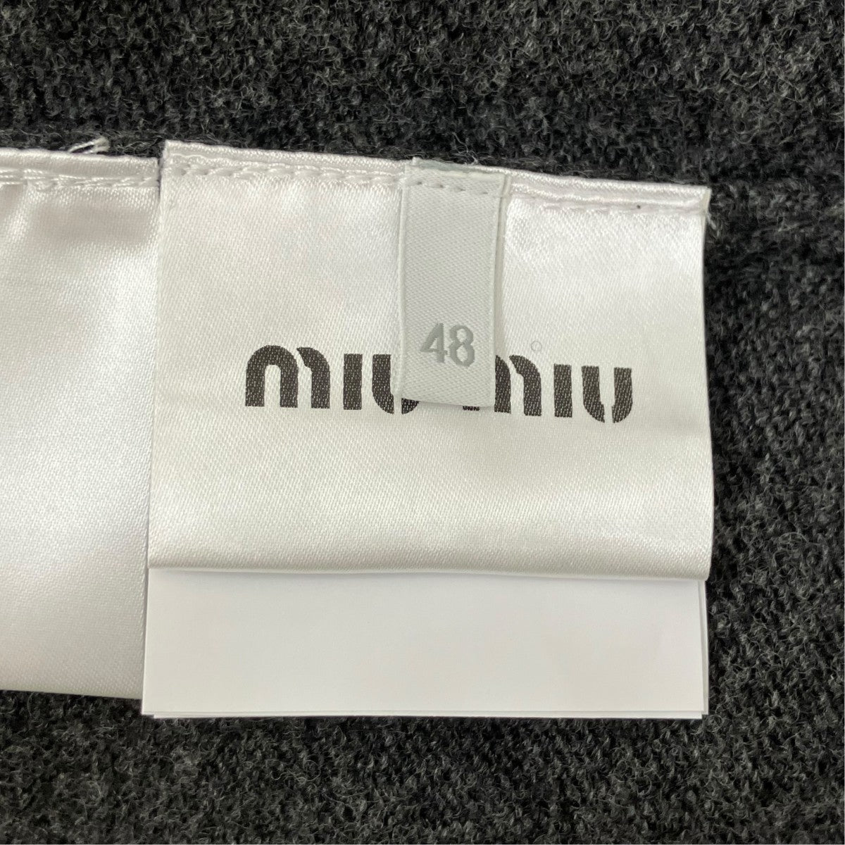 MIU MIU ウールニットカーディガン DNA02U 古着・中古-5枚目のアイテム画像