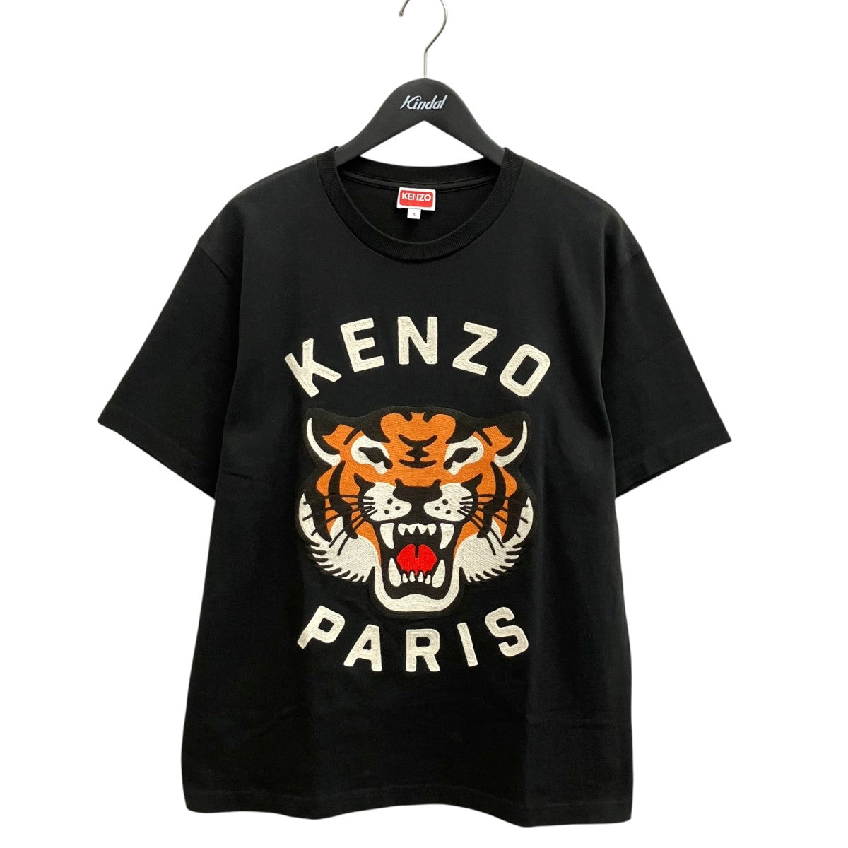 Lucky Tiger Embroidered T-Shirt半袖TシャツFE68TS0084SI