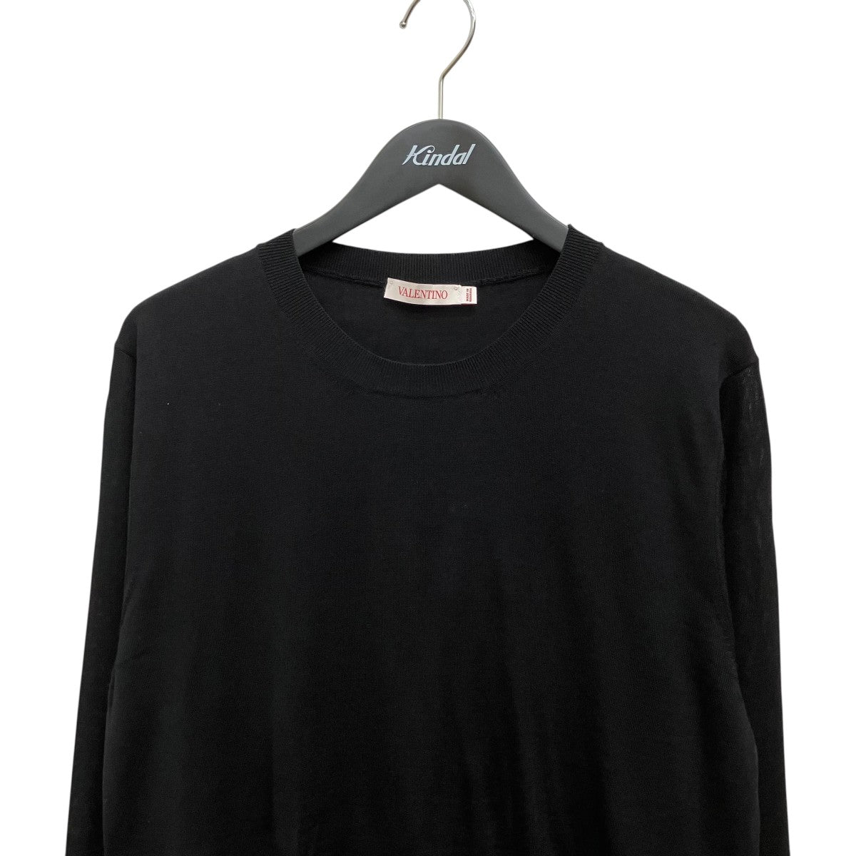 VALENTINO クルーネックニット5VDKC10C6LE 古着・中古-3枚目のアイテム画像