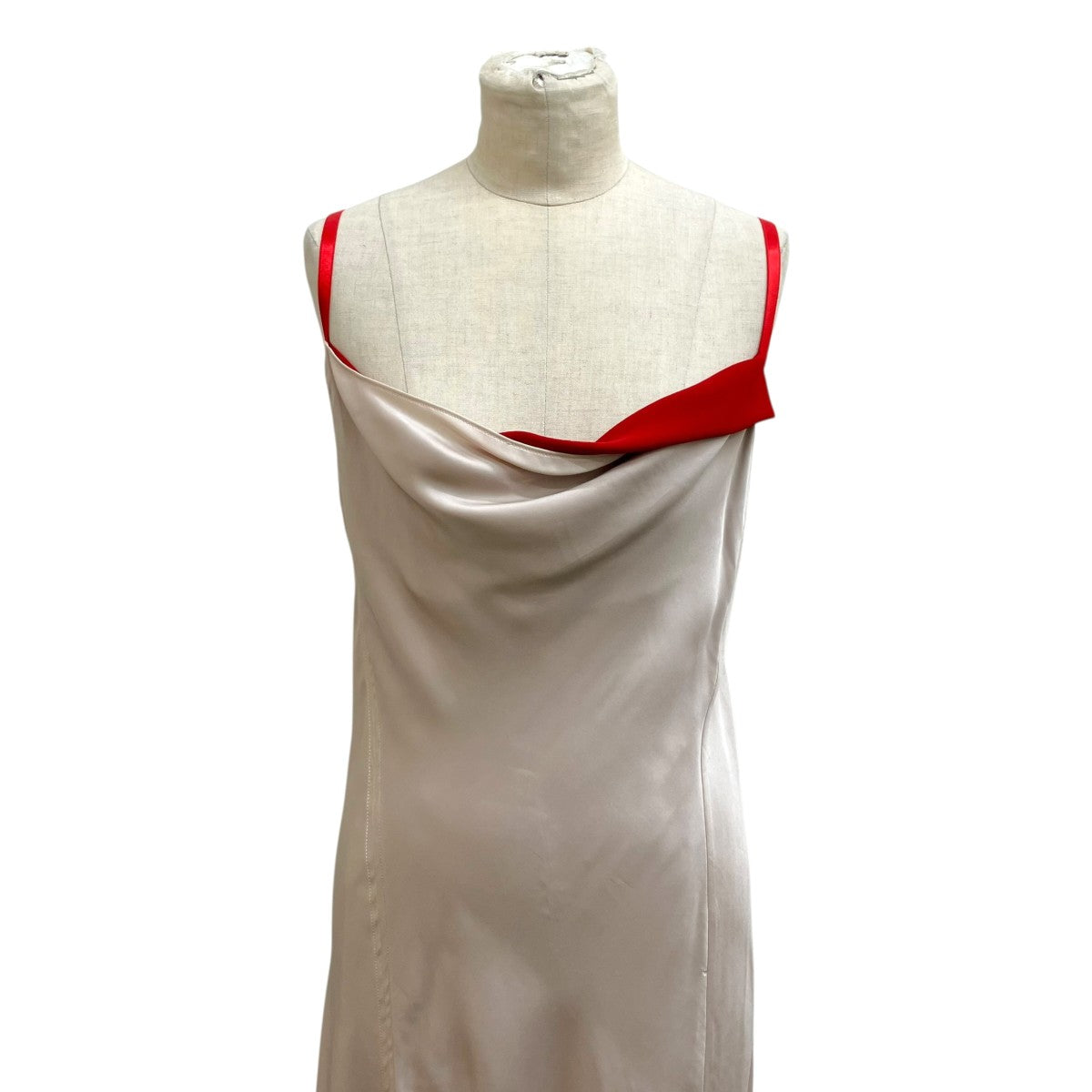 Satin Slip Midi DressキャミソールワンピースFN-WN-DRES000878
