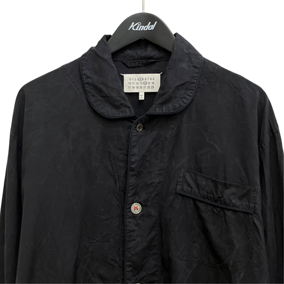 Maison Margiela 4 14 SILK POPLIN SHIRT ／SI1DL0005 古着・中古-3枚目のアイテム画像