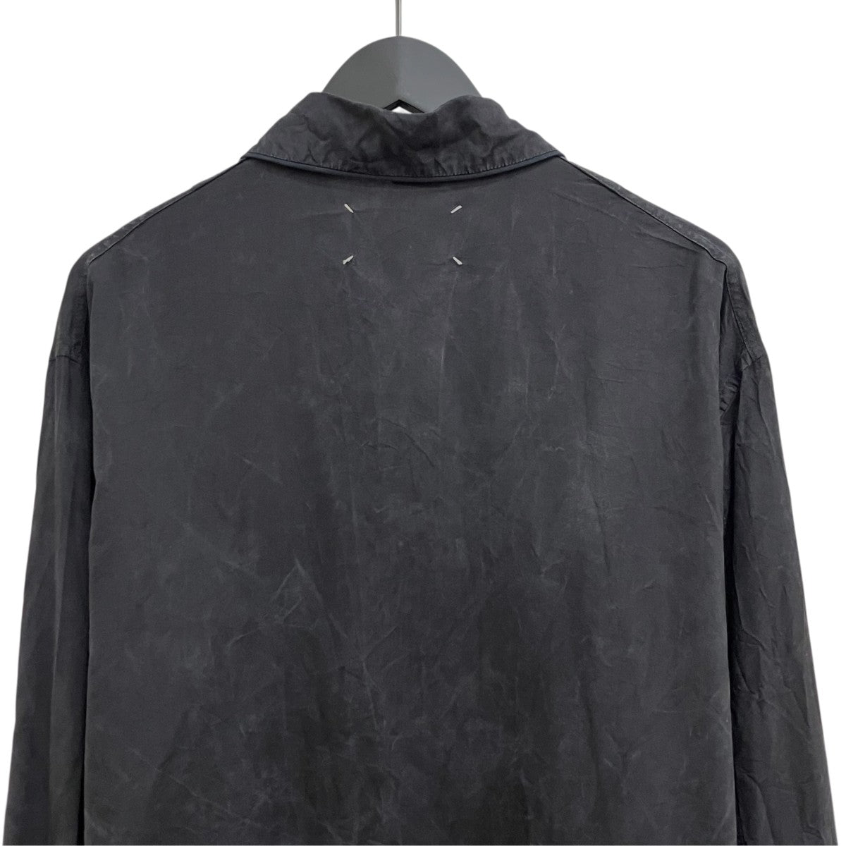 Maison Margiela 4 14 SILK POPLIN SHIRT ／SI1DL0005 古着・中古-4枚目のアイテム画像