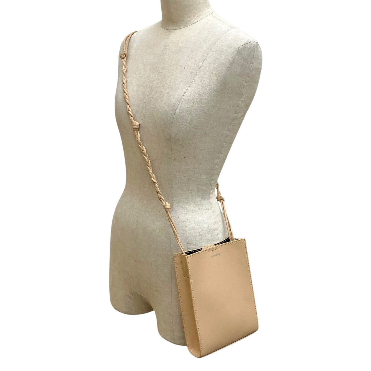 JIL SANDER タングル スモール レザーショルダーバッグ 古着・中古-2枚目のアイテム画像
