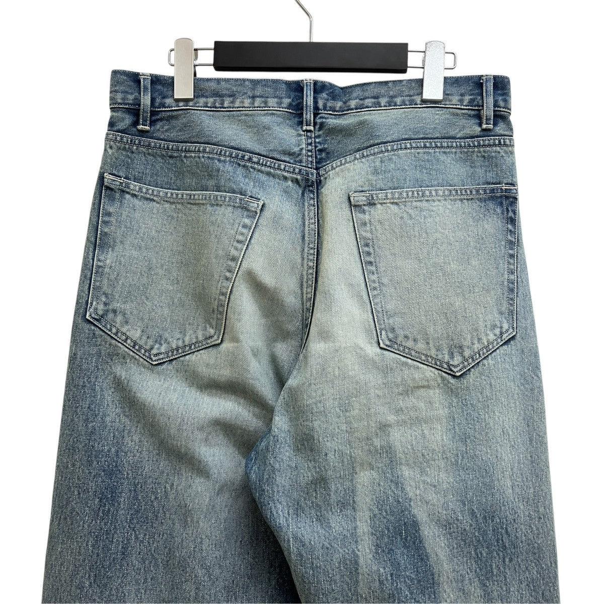 SELVEDGE FADED HEAVY DENIM WIDE PANTS ／A25AP03DH