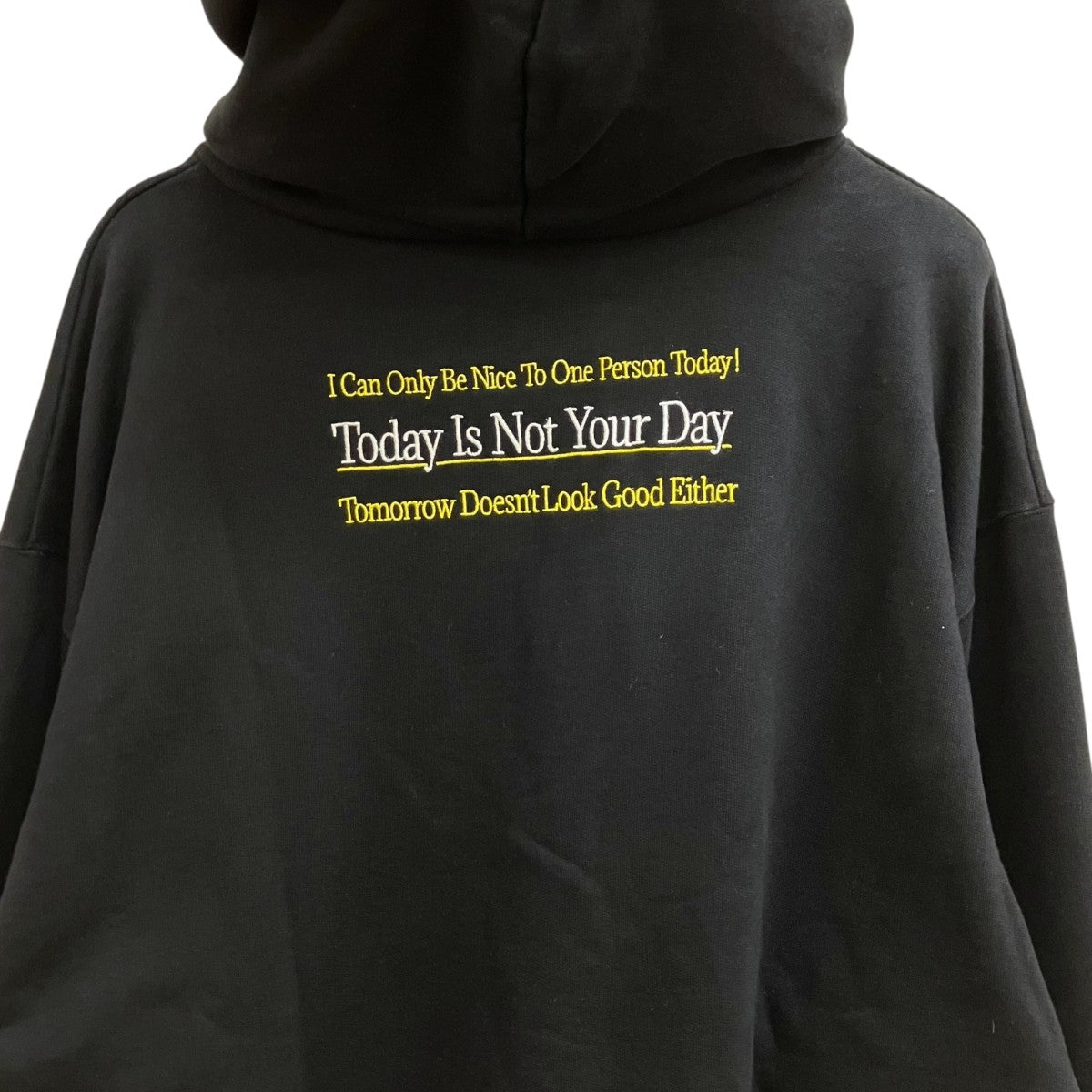 VETEMENTS RESTIRプルオーバーパーカーEAH19TR401 古着・中古-4枚目のアイテム画像