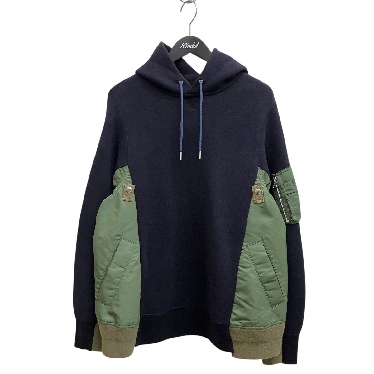 Sponge Sweat x MA-1 HoodieパーカーSCM-033