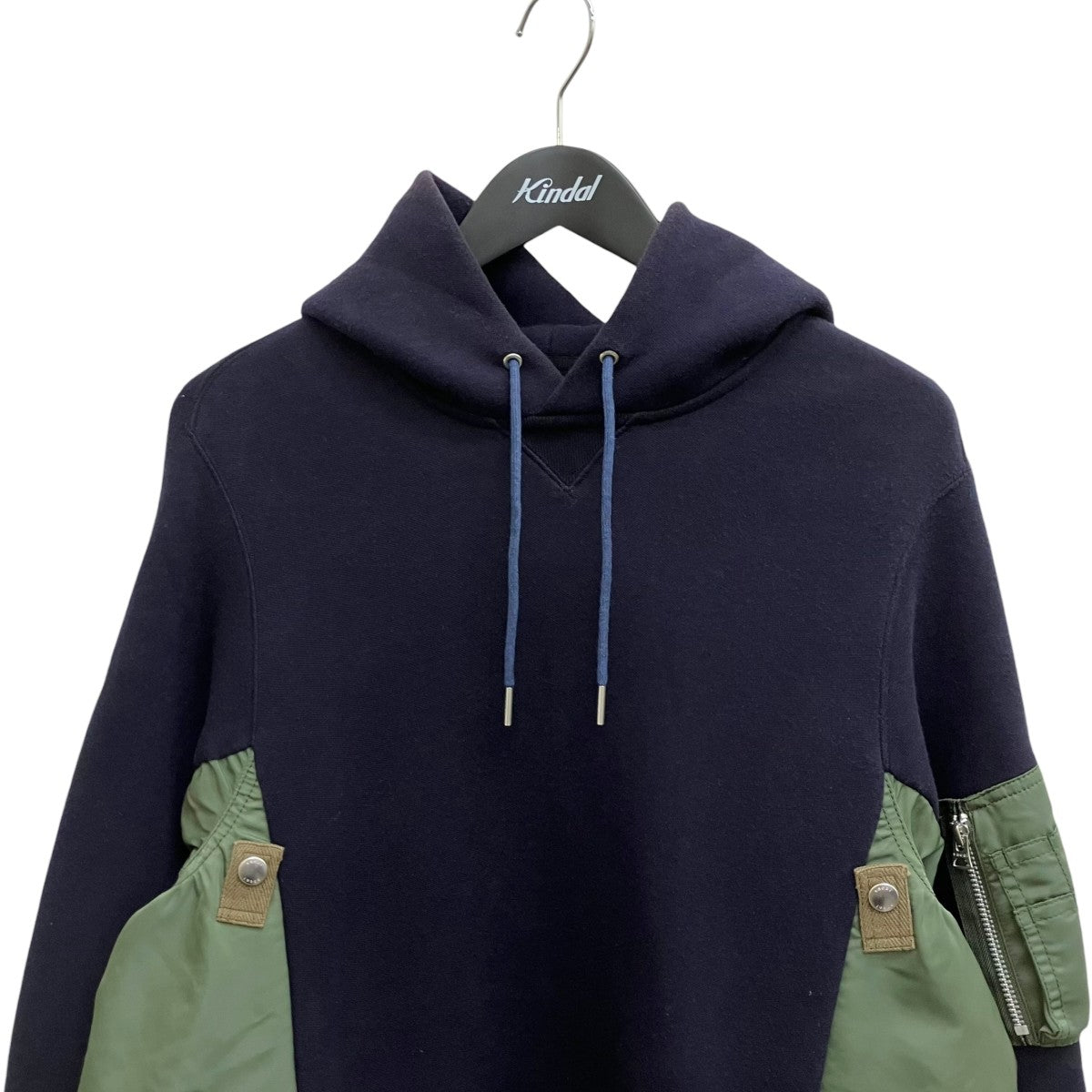 Sponge Sweat x MA-1 HoodieパーカーSCM-033