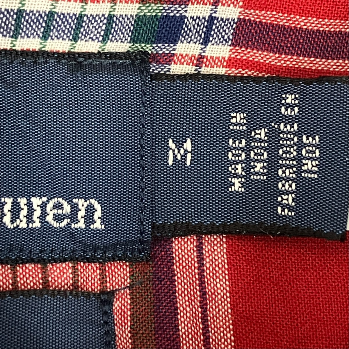 BEAMS LIMITED EDITION マドラスチェックシャツ
