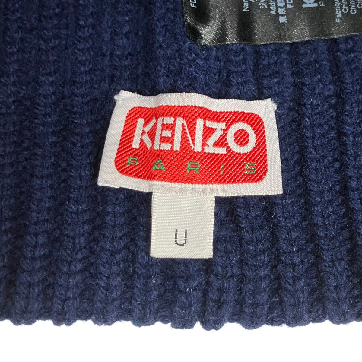 Logo Beanieニット帽FD68BU180KWA