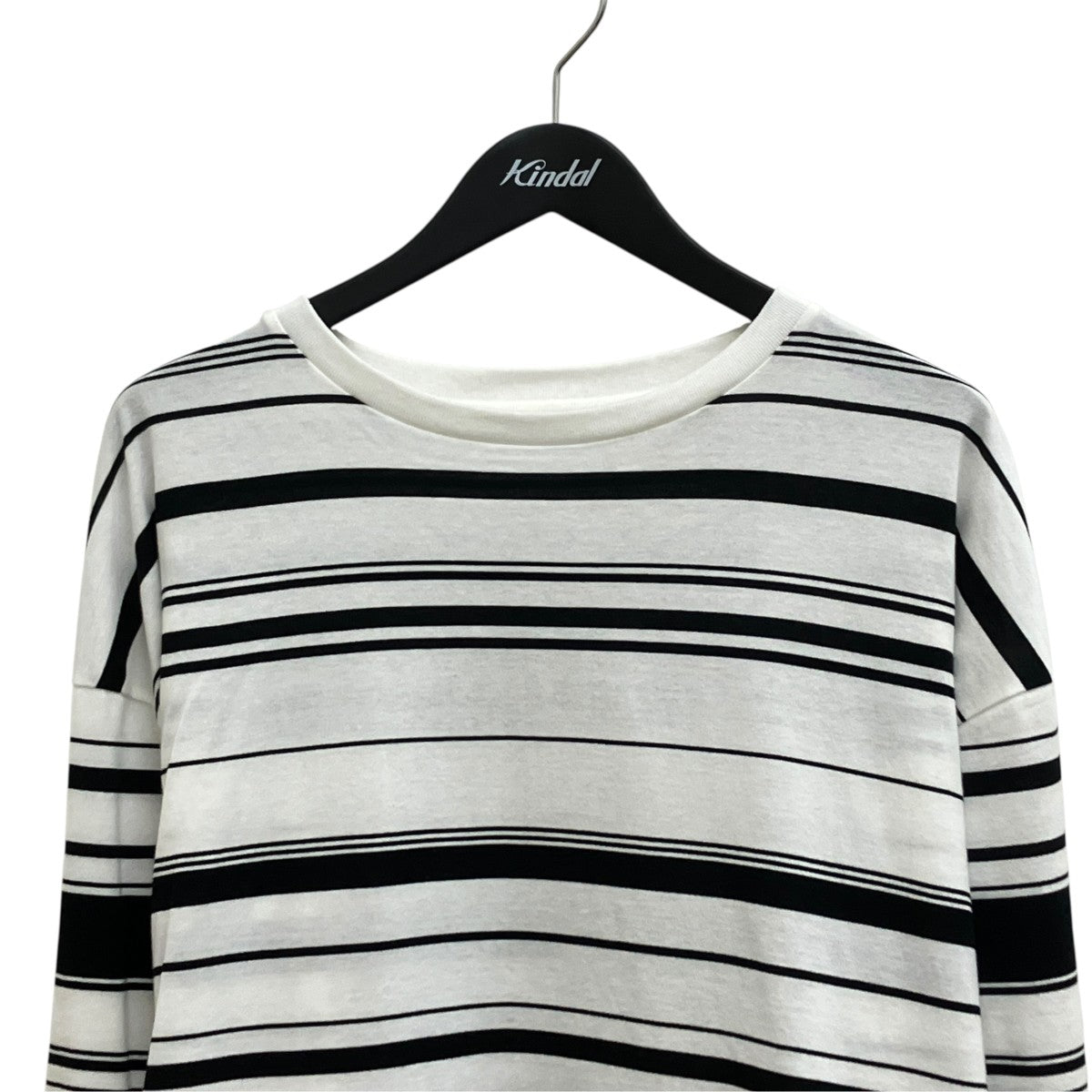 BORDER LOOSE L S TEE／UE-250033