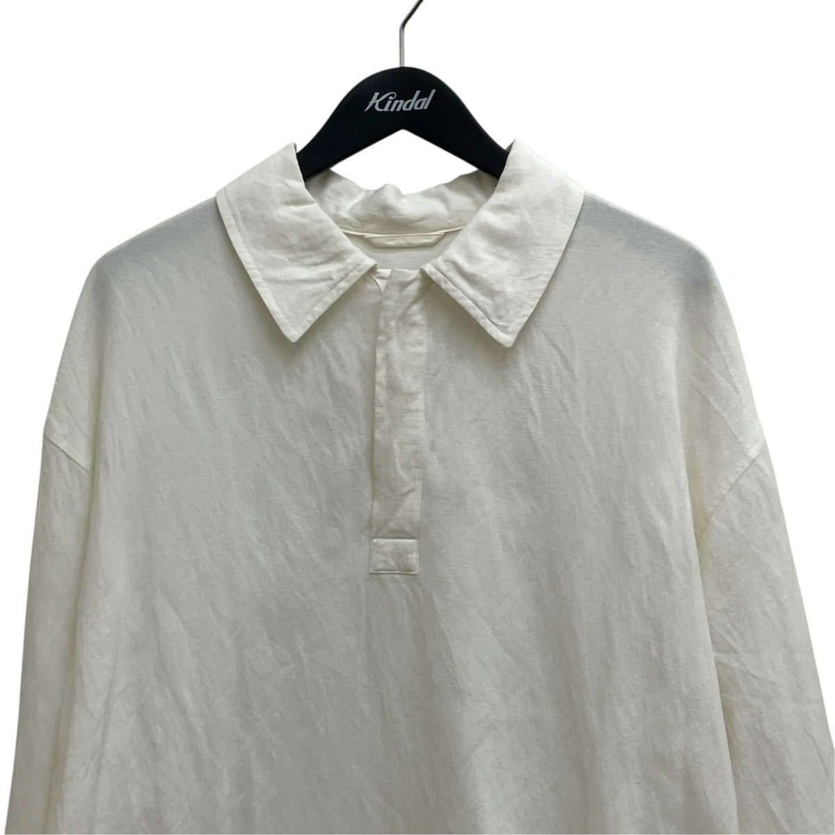 LINEN MESH L S POLO ／SPNT-260021