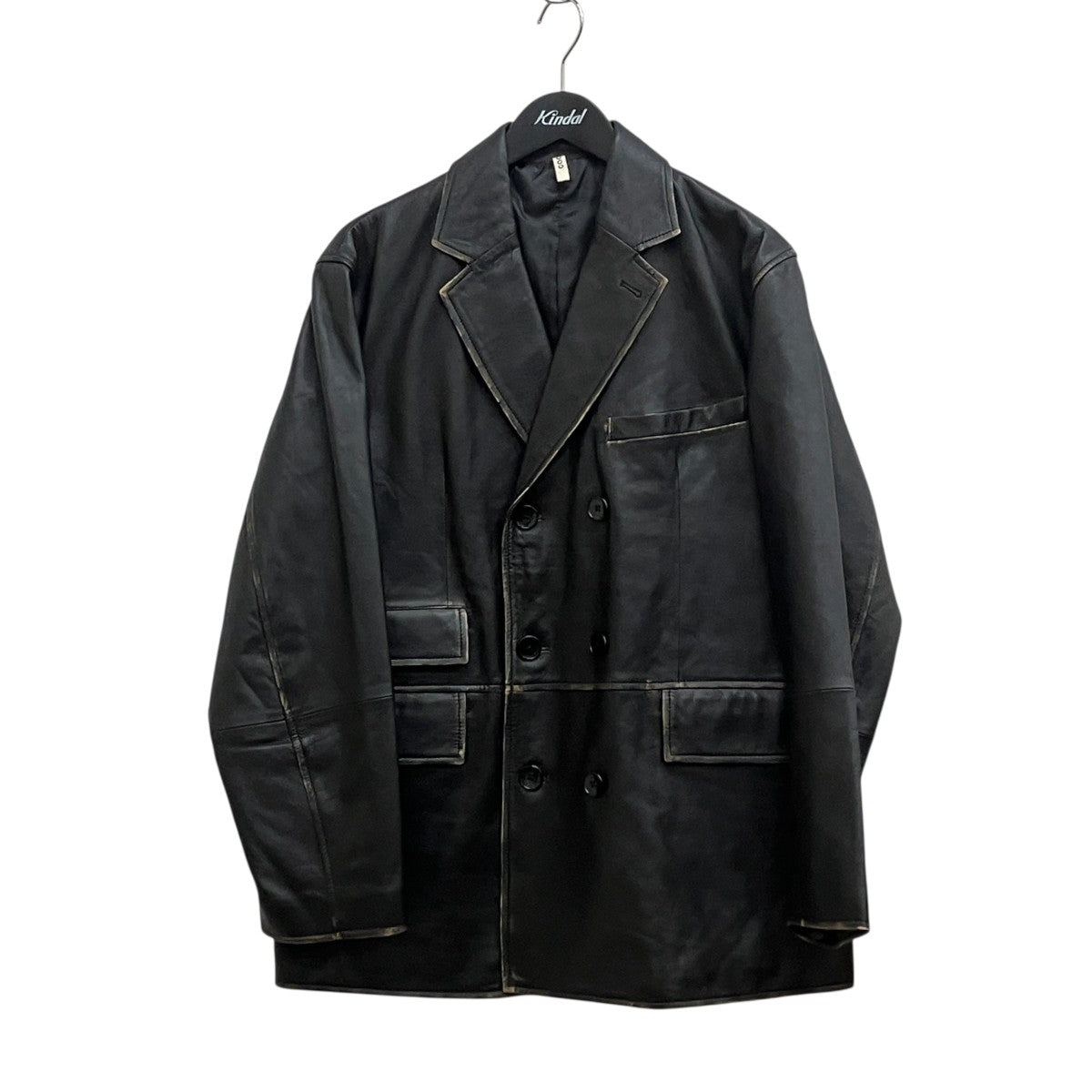 DOUBLE BREASTED JKT ^SH-62-C-SHEEPDRUBDUSED-4