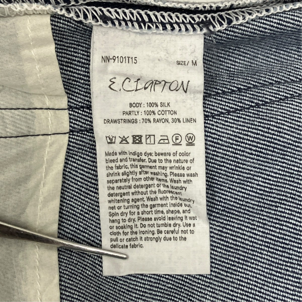 E．CLAPTONデニムパンツNN-9101T15