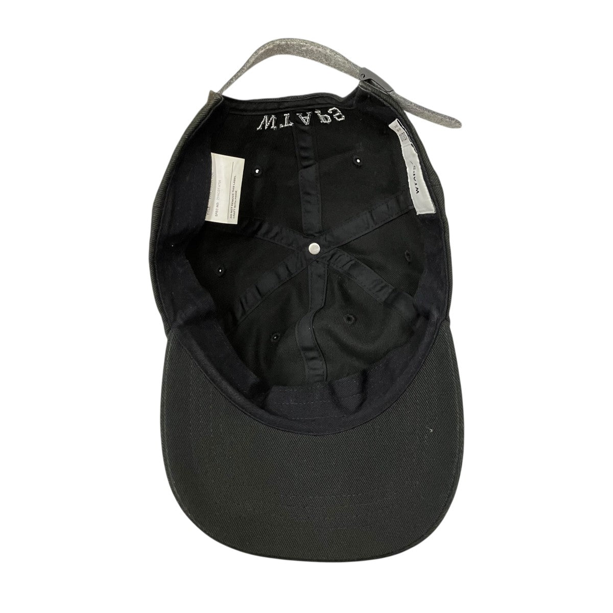 WTAPS(ダブルタップス) キャップ231HCDT-HT05 231HCDT-HT05 ブラック